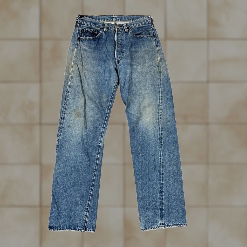 Levi's VINTAGE Levi's 501 Selvedge Denim Redline Jeans 30x30 Made in USA Men Redline 80s Straight Denim Jeans Levis Size US 30 / EU 46 - 1 Thumbnail