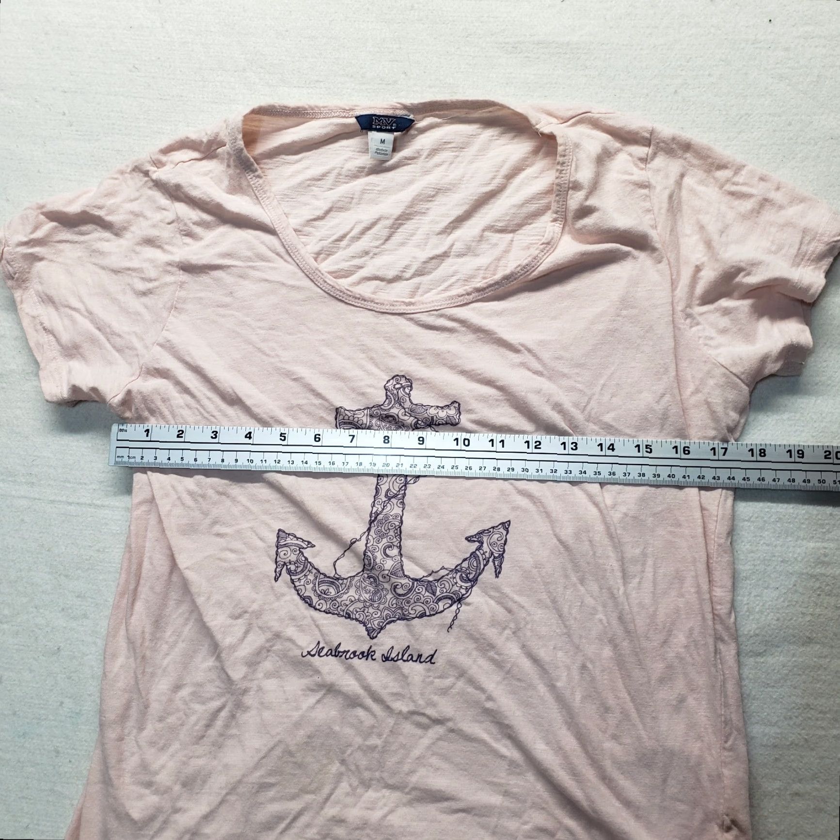 Pinko VINTAGE Seabrooke Island Pink Vacation Beach Shirt Short Sleeve Adult Women's M Medium Size M / US 6-8 / IT 42-44 - 4 Thumbnail