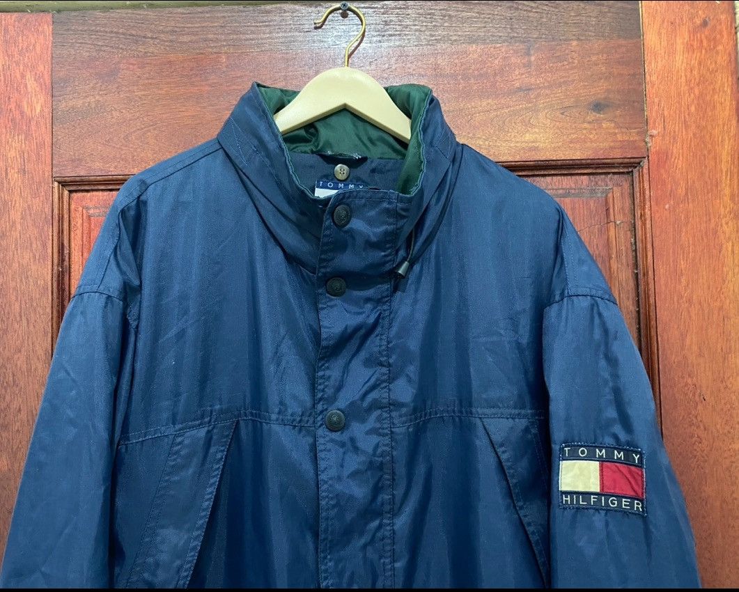 Tommy Hilfiger Vintage Tommy Hilfiger Parka Patches Logo Jacket Size US XL / EU 56 / 4 - 4 Thumbnail