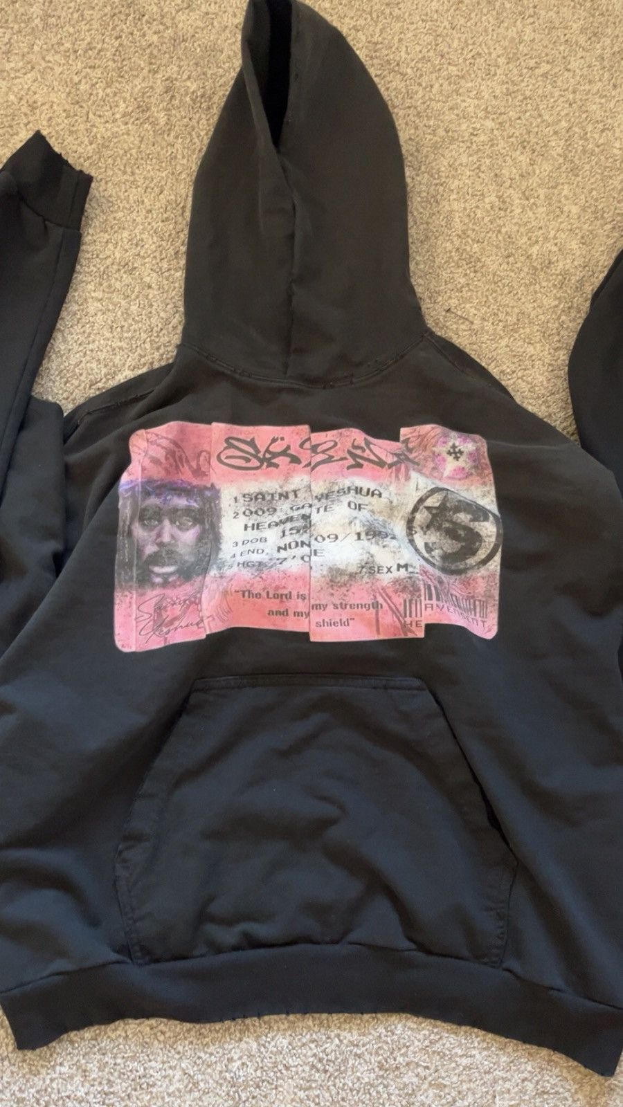 Other Black saints hoodie. Size US M / EU 48-50 / 2 - 1 Thumbnail
