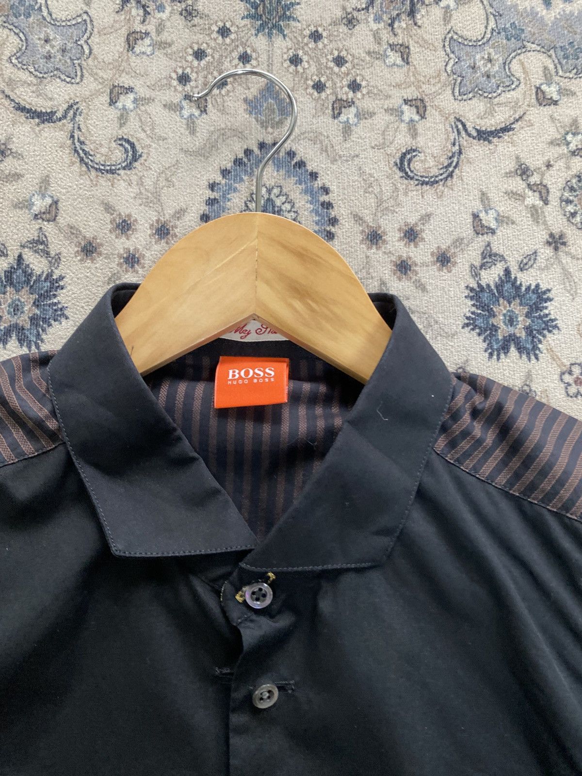 Hugo Boss HUGO BOSS HANDMADE LONGSLEEVE SHIRT DESIGNER Size US M / EU 48-50 / 2 - 5 Thumbnail