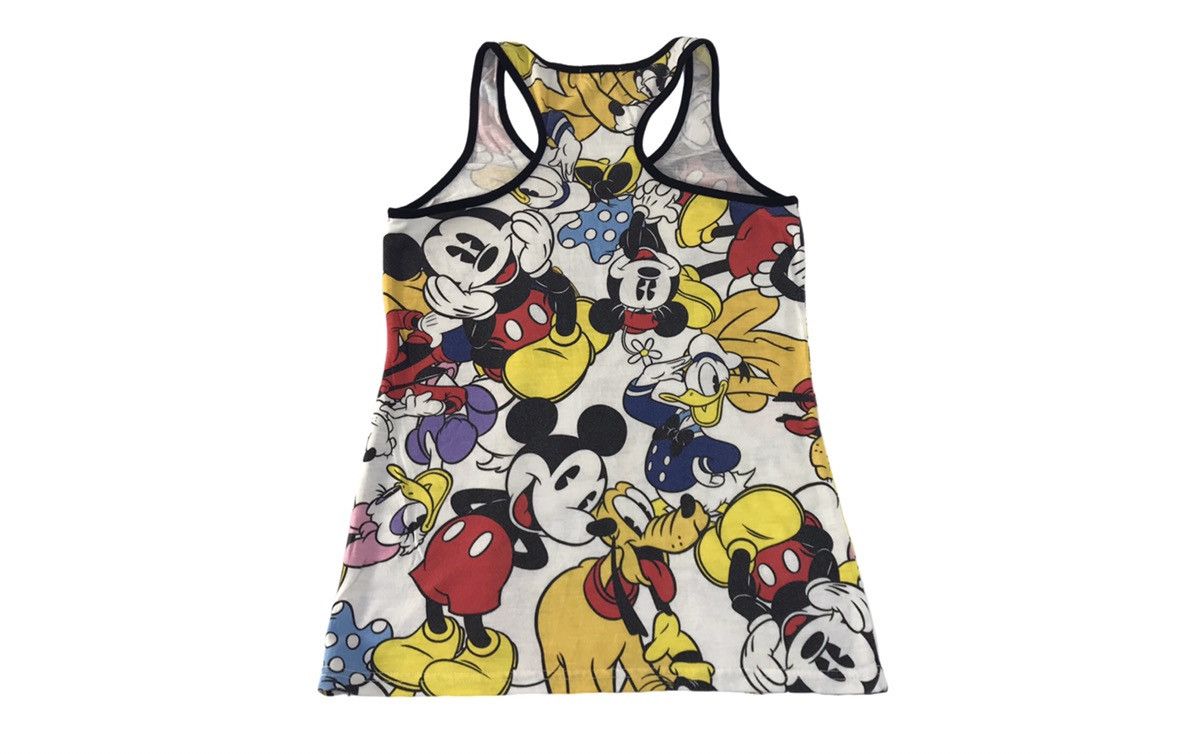 Disney Disney Mickey Mouse Goofy Tank Top Sleeveless Printed Tee Size XS / US 0-2 / IT 36-38 - 2 Thumbnail