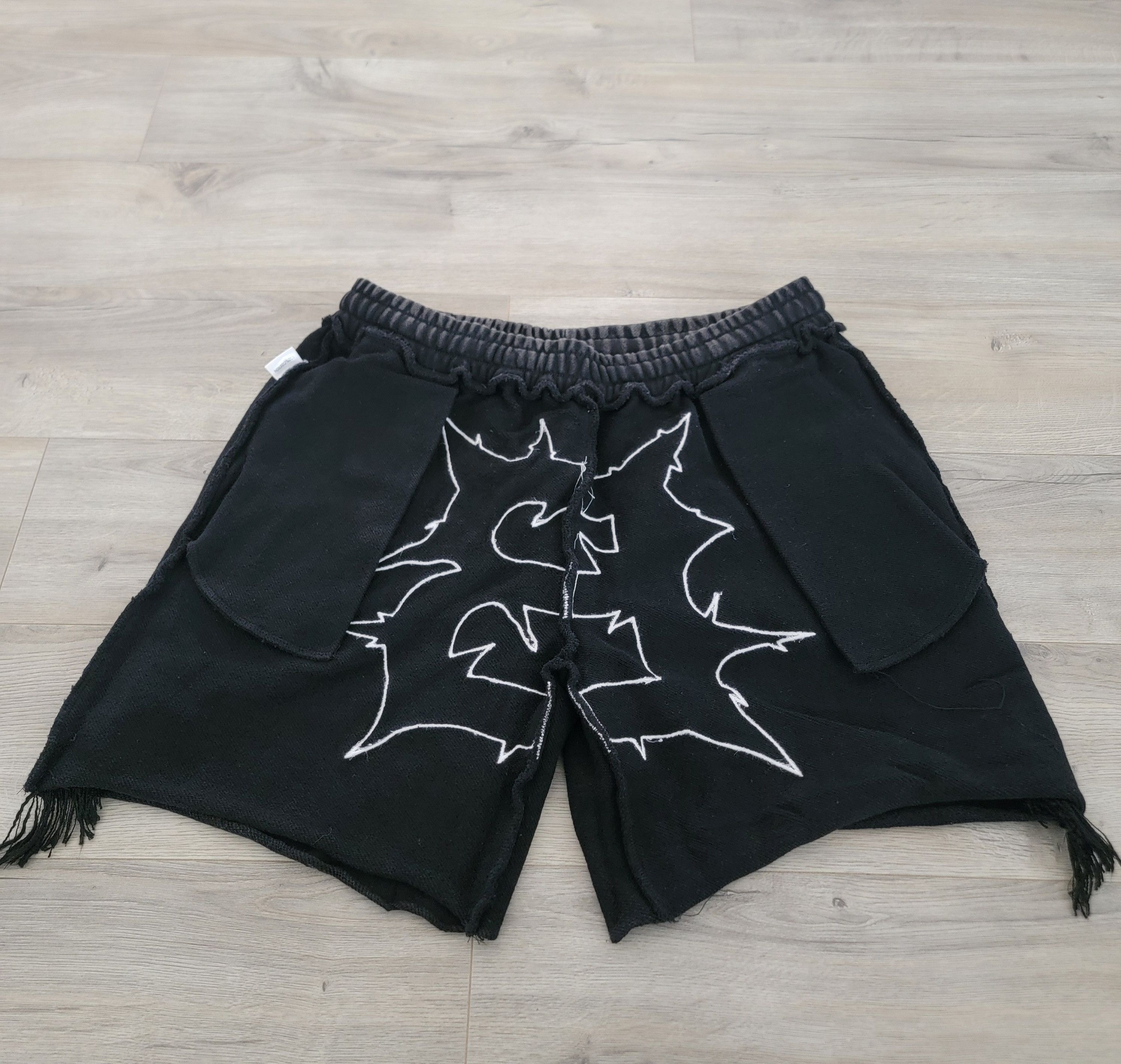 Billionaire Studios Billionaire Studios Bluto Hippie Shorts (Reversible) Black Size US 34 / EU 50 - 3 Thumbnail