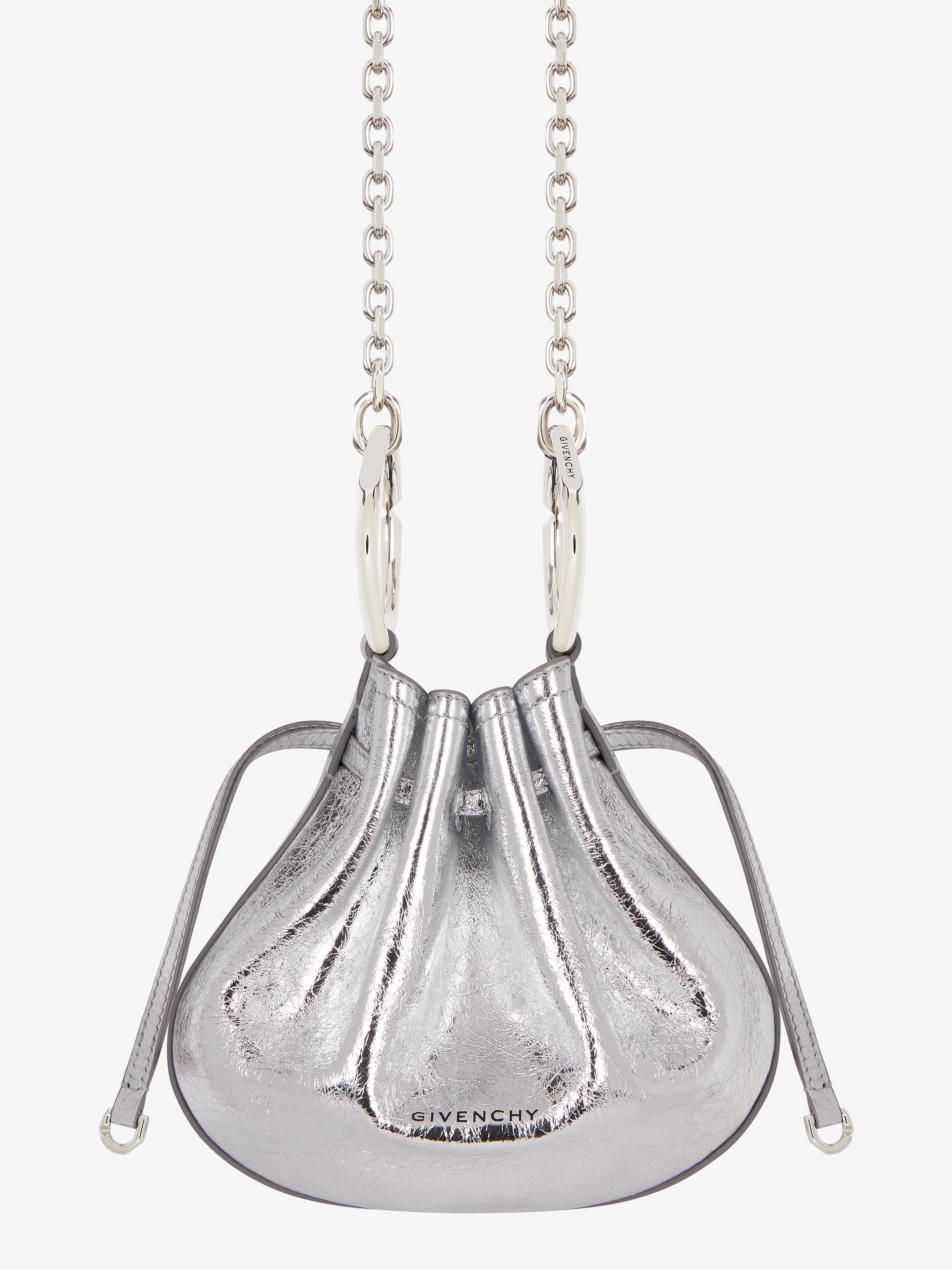 Givenchy o1srvl11e0925 Size: OS / Mini Pumpkin Bag in Silver Size ONE SIZE - 6 Thumbnail