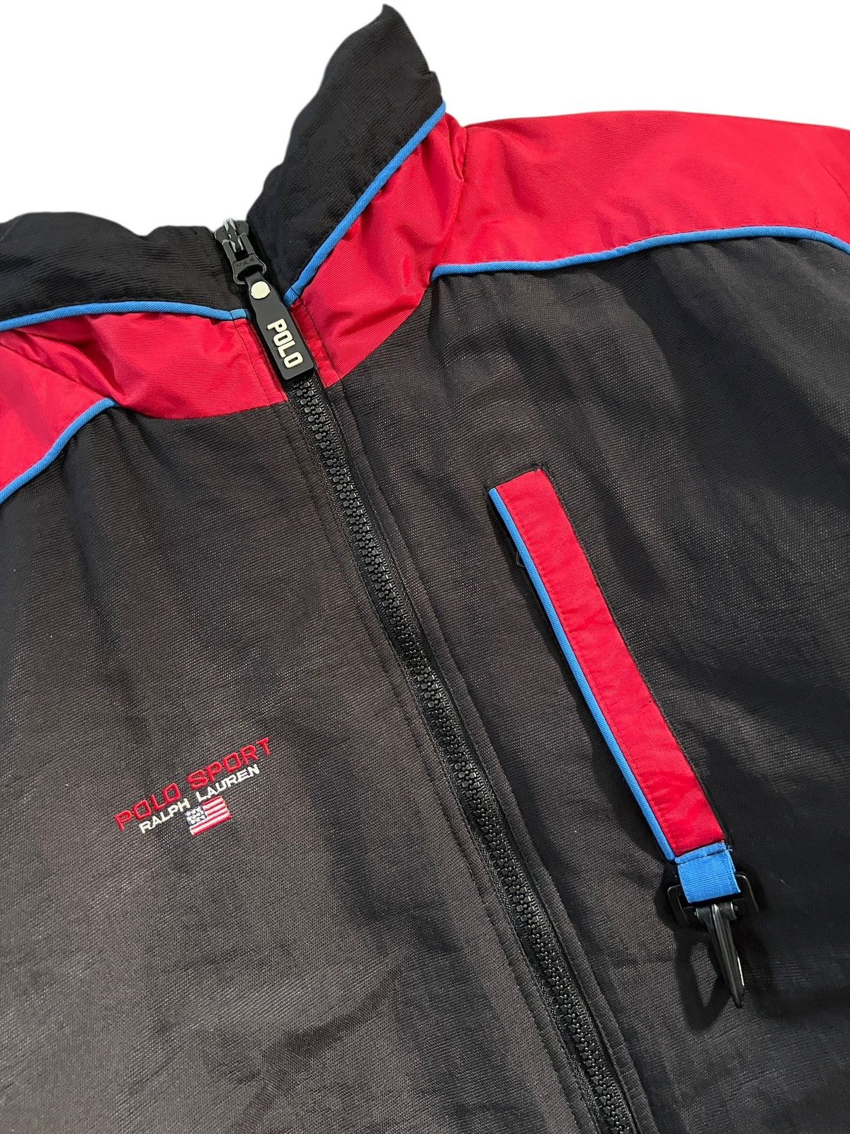 Ralph Lauren Sport Vintage Polo Sport Ralph Lauren Puffer Jacket Big Logo Size US XL / EU 56 / 4 - 4 Thumbnail