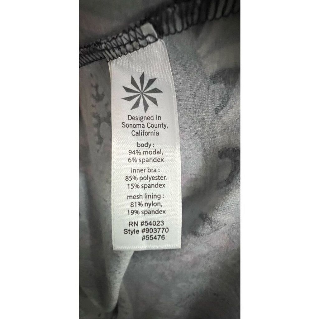 Athleta Athleta Boho Athletic Stretchy Tank Top With Built In Bra Size L / US 10 / IT 46 - 6 Thumbnail