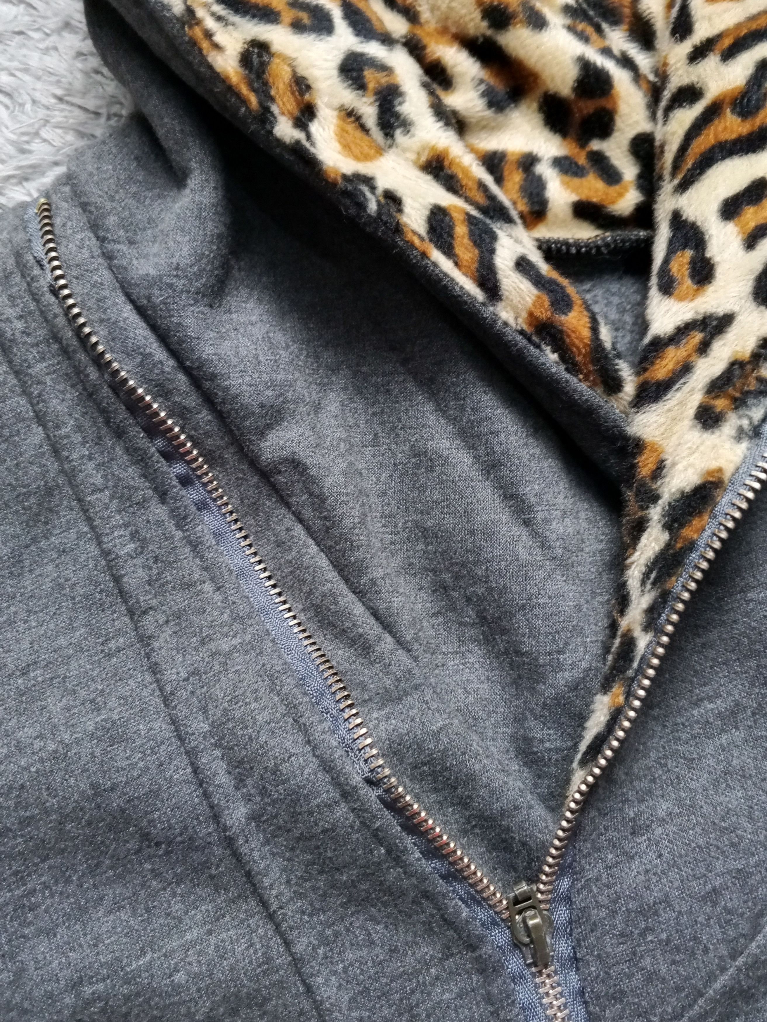 Japanese Brand Asymetric Zipper Hoodie Leopad Japan Style Size US M / EU 48-50 / 2 - 3 Thumbnail