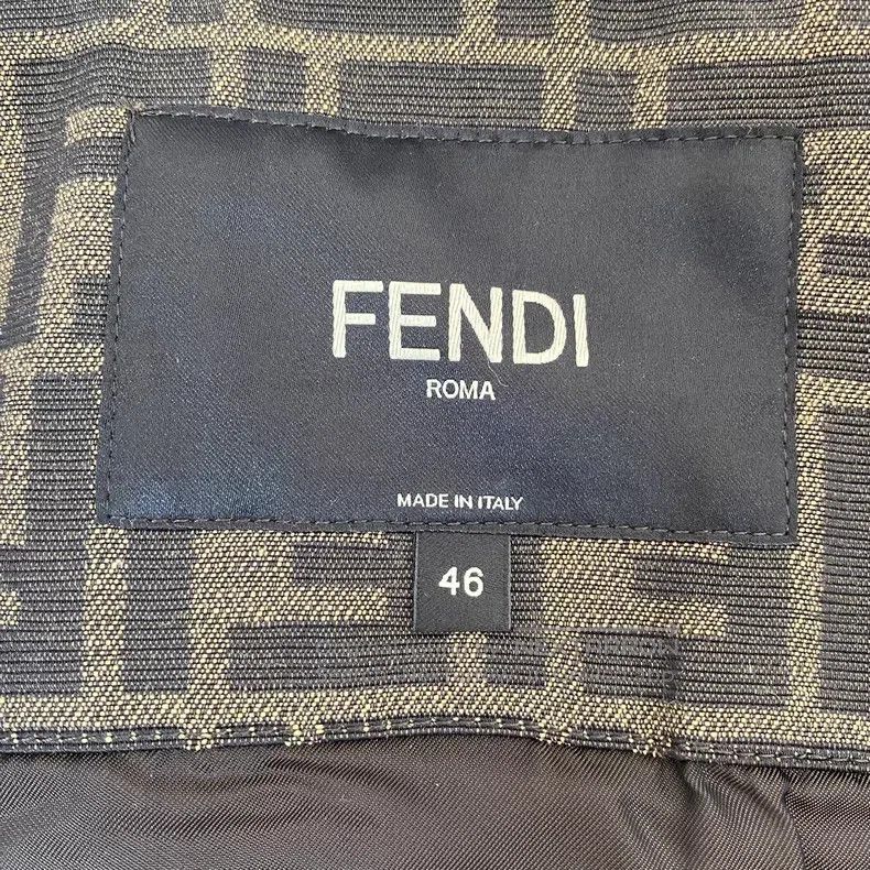 Fendi Fendi Monogrammed Logo Jacket Size US S / EU 44-46 / 1 - 7 Thumbnail