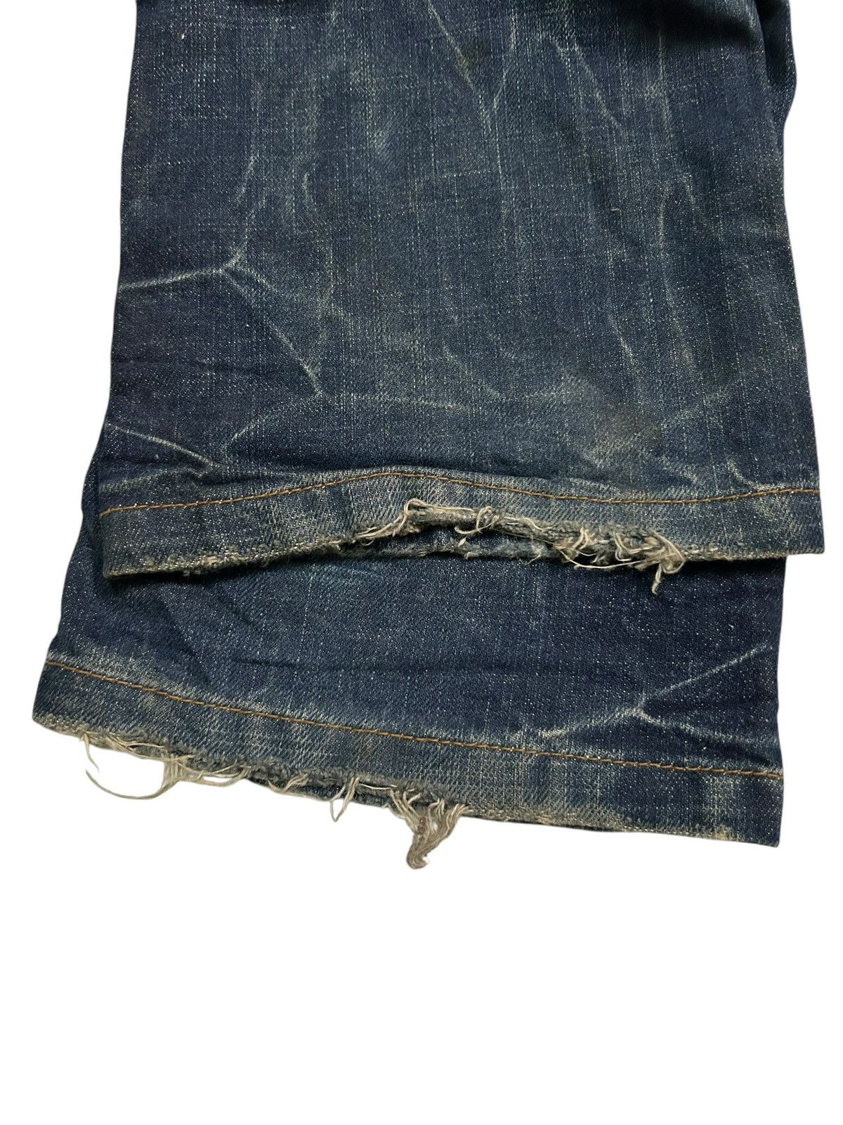 Japanese Brand × Kapital × Vintage Flare Red Papper Japan Punk Bondage Style Denim ☠️🎌 Size US 30 / EU 46 - 11 Thumbnail