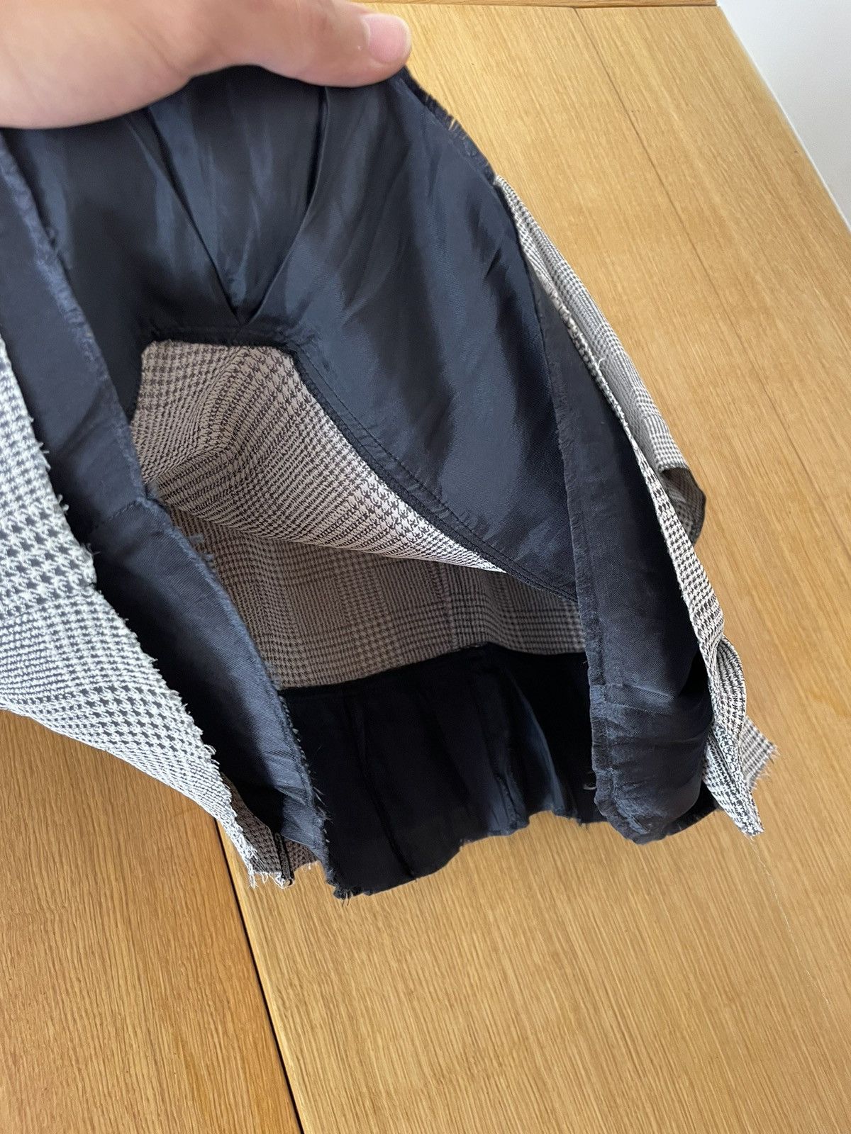 Maison Margiela AW1992 Pied de poule Deconstructed Top Size M / US 6-8 / IT 42-44 - 4 Thumbnail
