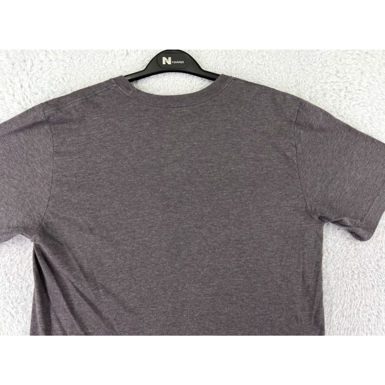 Nike Nike Dri-Fit Shirt Mens Large Gray Logo Print Cotton Crew Neck Size US L / EU 52-54 / 3 - 7 Thumbnail