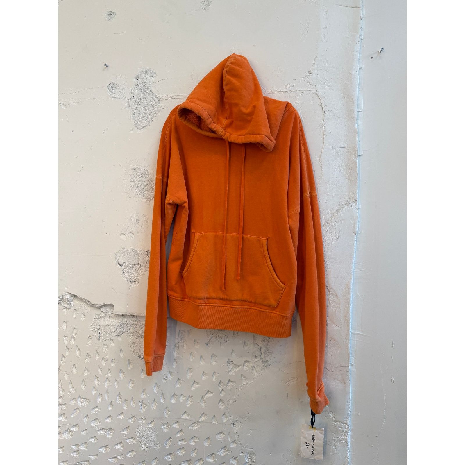Greg Lauren Greg Lauren SAMPLE Orange Hoodie Size US L / EU 52-54 / 3 - 1 Thumbnail