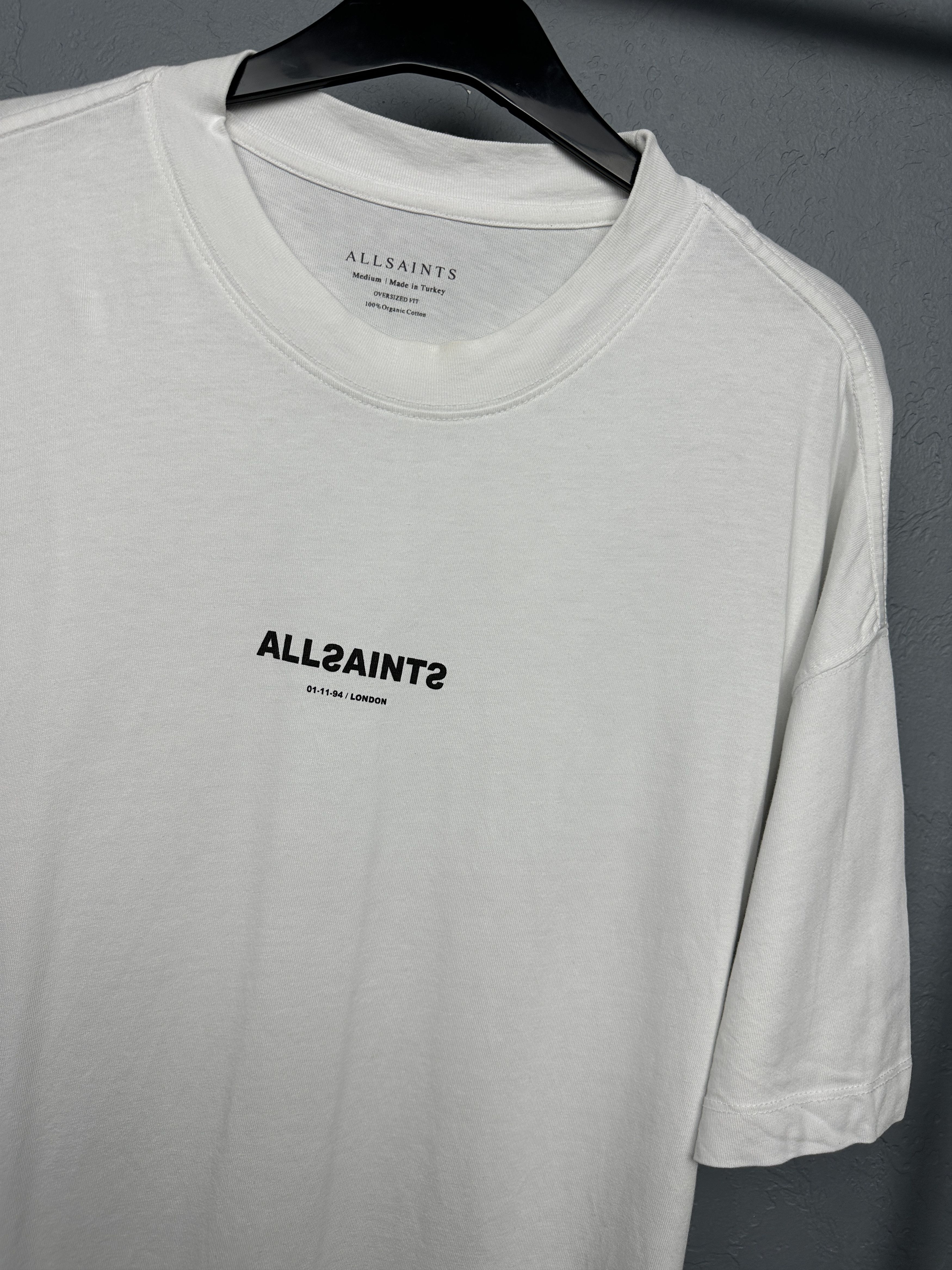 Allsaints AllSaints Harding SS Crew Neck Oversized T-Shirt Size US M / EU 48-50 / 2 - 2 Thumbnail