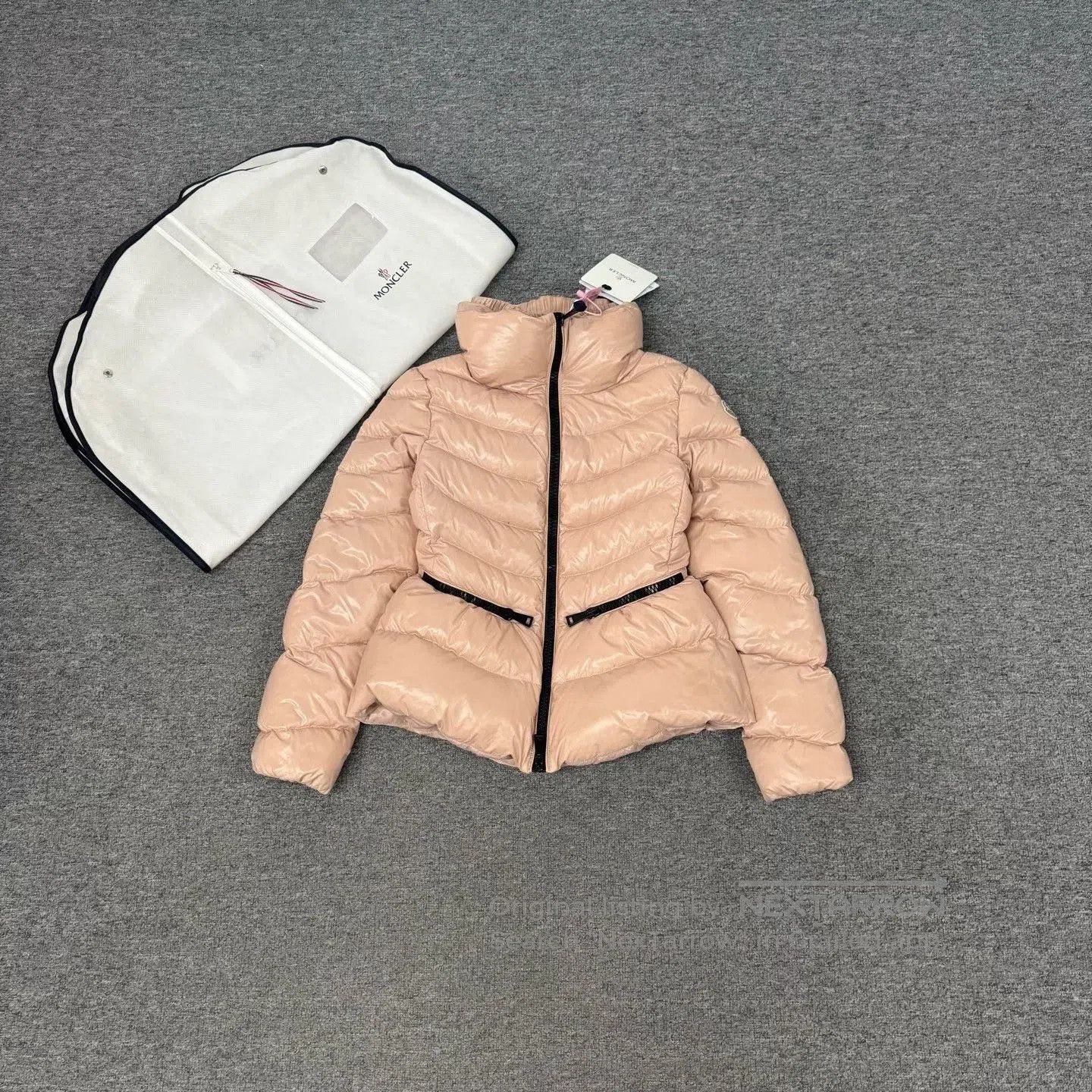 Moncler Moncler Miriel Pink Down Jacket. Size XS / US 0-2 / IT 36-38 - 2 Thumbnail