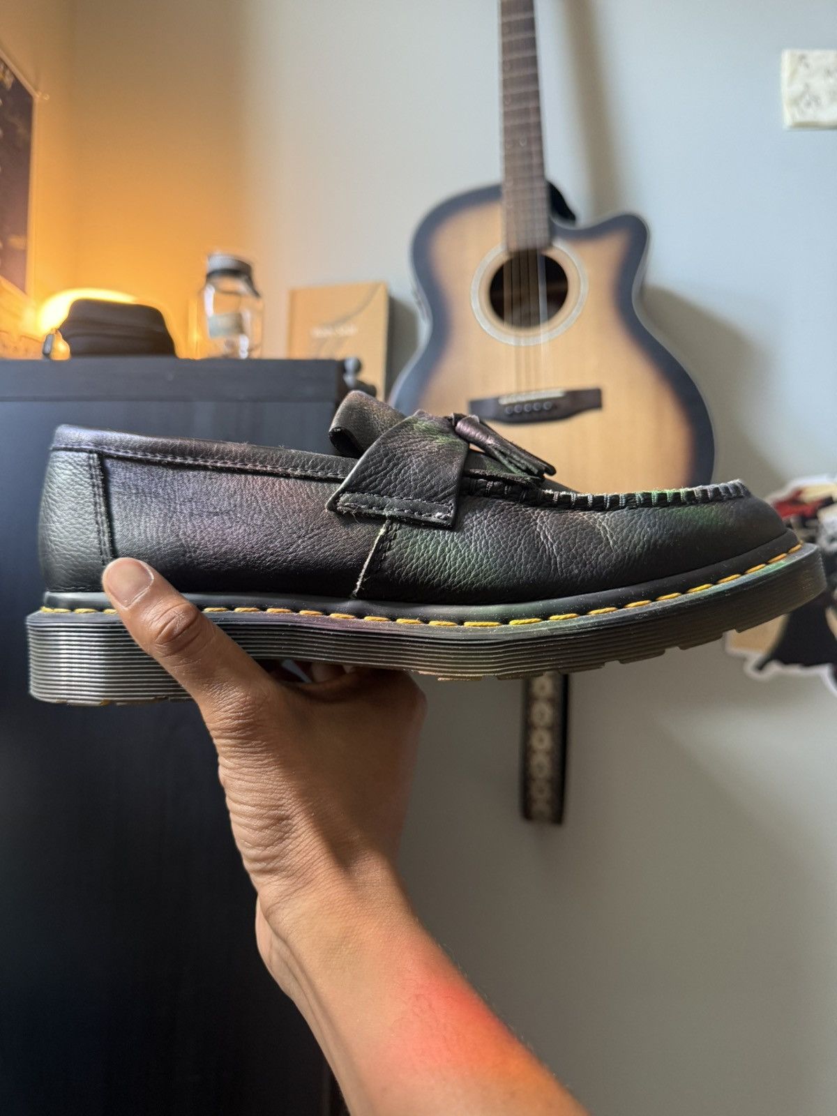 Dr. Martens Adrian Tassel Loafer - Pebbled Leather Size US 11 / EU 44 - 1 Thumbnail