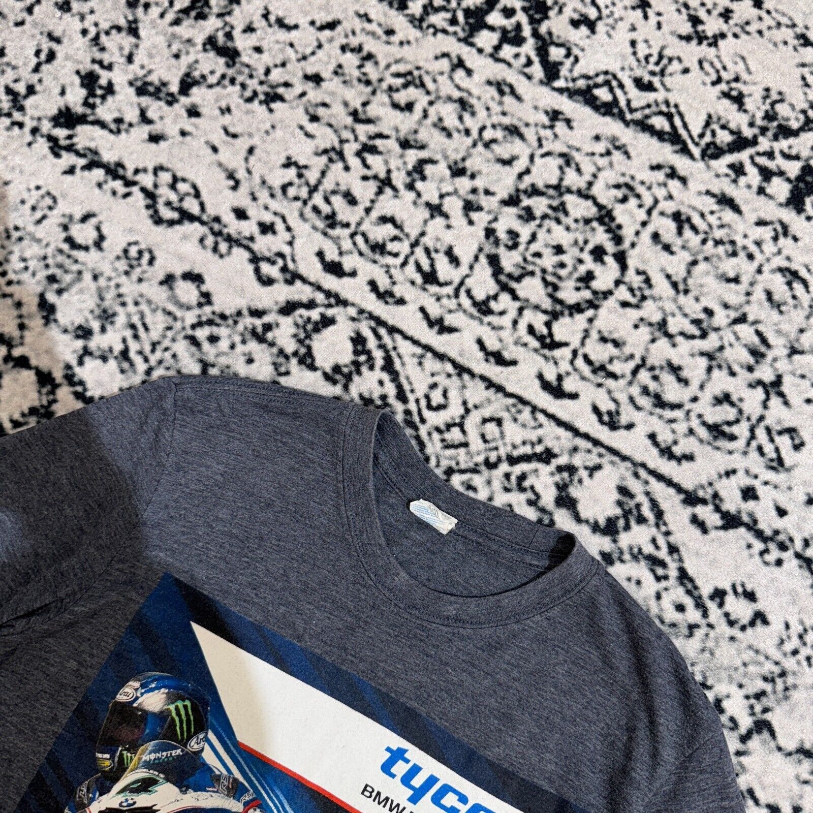 BMW × Vintage Vintage BMW Navy Blue Cotton T-Shirt Size S Y2k 90s Racing Size US S / EU 44-46 / 1 - 5 Thumbnail