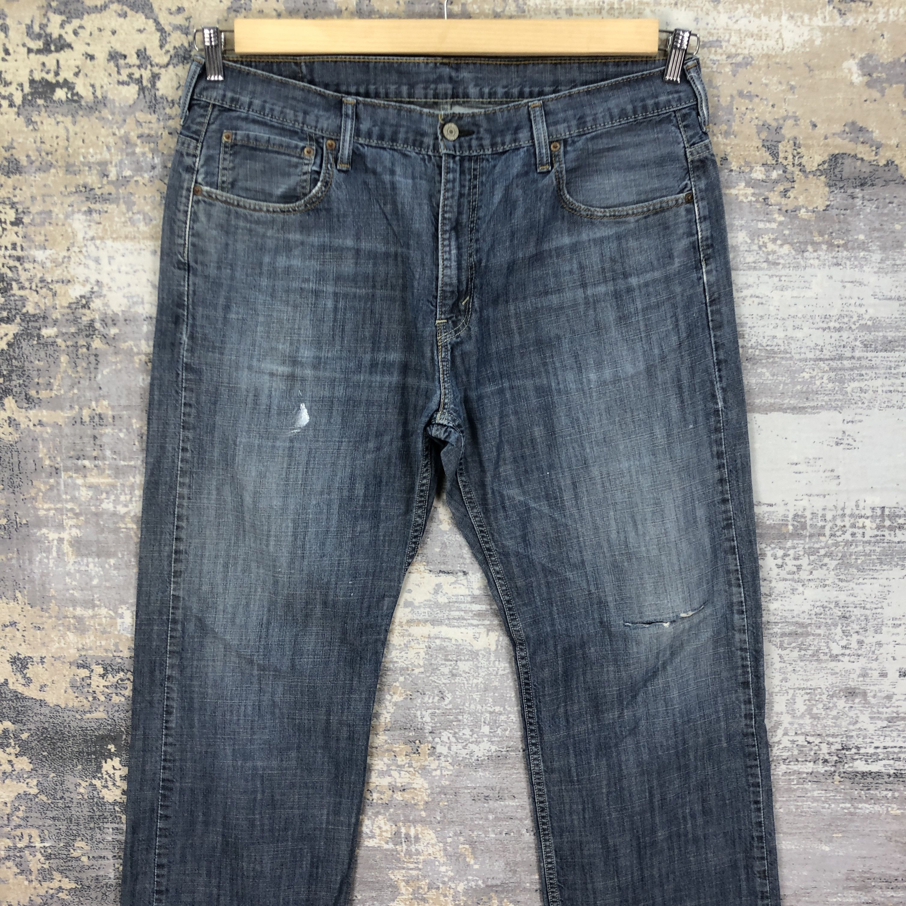 Levi's Vintage Y2K Levis 569 Baggy Loose Jeans Levi's Faded Denim Size US 38 / EU 54 - 3 Thumbnail