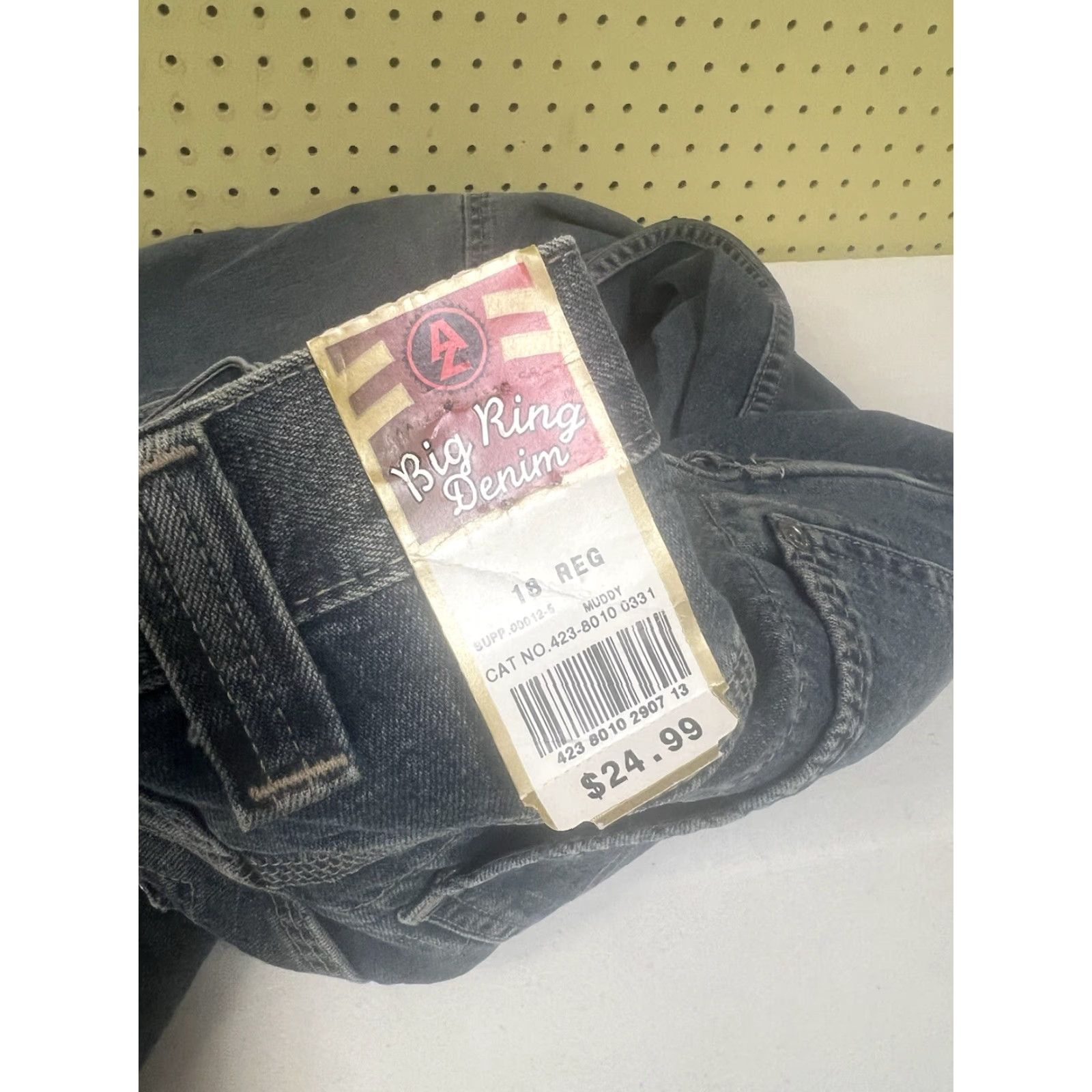 Vintage VINTAGE AriZona Jeans Denim Jeans Straight 30 Inseam Mens Regular 29 18 Sz Blue Cotton 2000 Arizona Double Knee skate Size US 29 - 3 Thumbnail