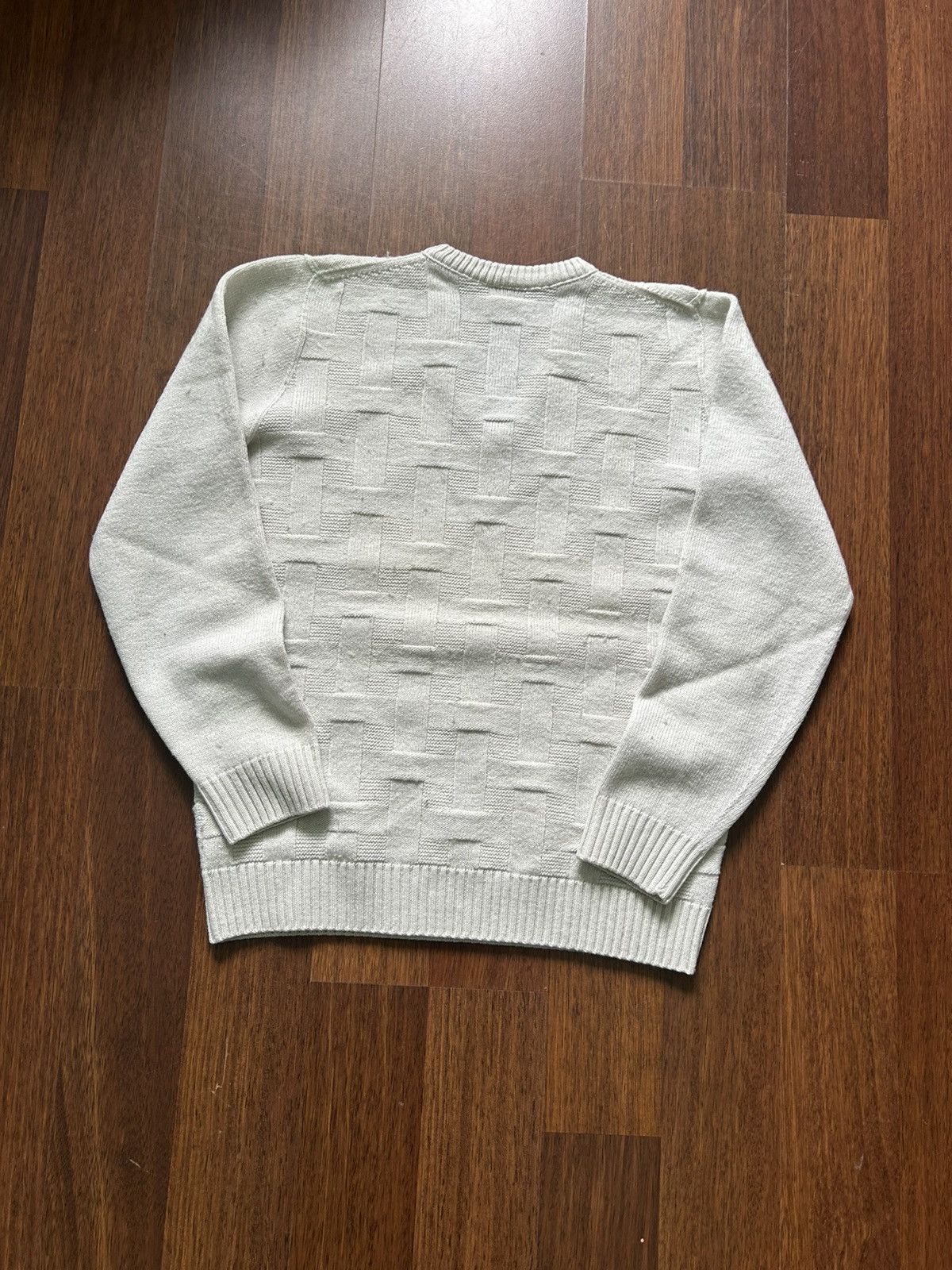 Lacoste Vintage Lacoste V-Neck Sweater Wool Solid Style Size M / 4 Size US M / EU 48-50 / 2 - 9 Thumbnail