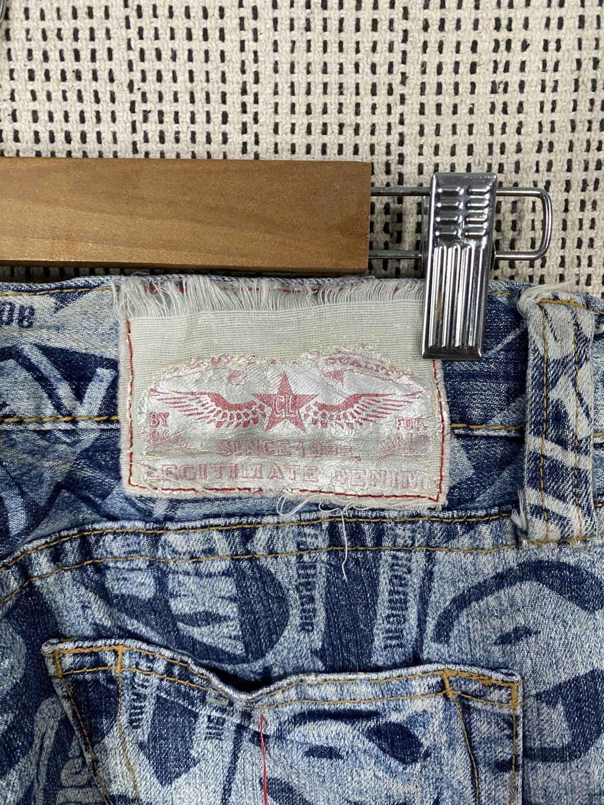 Japanese Brand Co&lu denim full printed kapital style Size US 30 / EU 46 - 8 Thumbnail