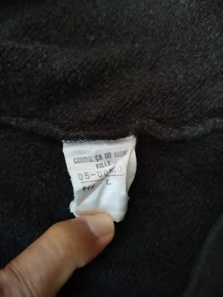 Japanese Brand Rare!!! Comme Ca Du Made Fille Big Logo Sweatshirt Size US L / EU 52-54 / 3 - 3 Thumbnail