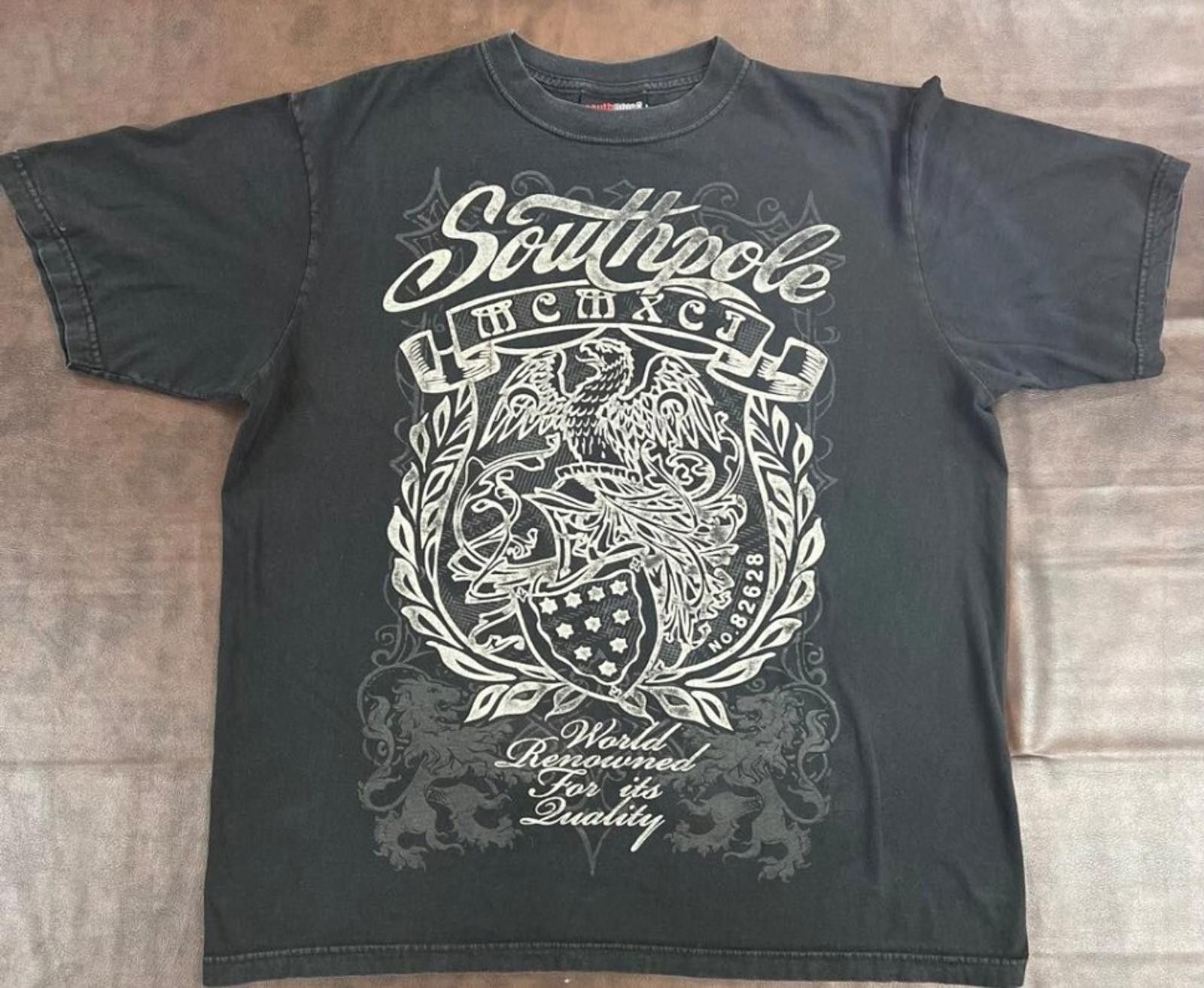 Southpole South Pole Vintage Shirt (Size XL, True To Size) A-1 Size US XL / EU 56 / 4 - 1 Thumbnail