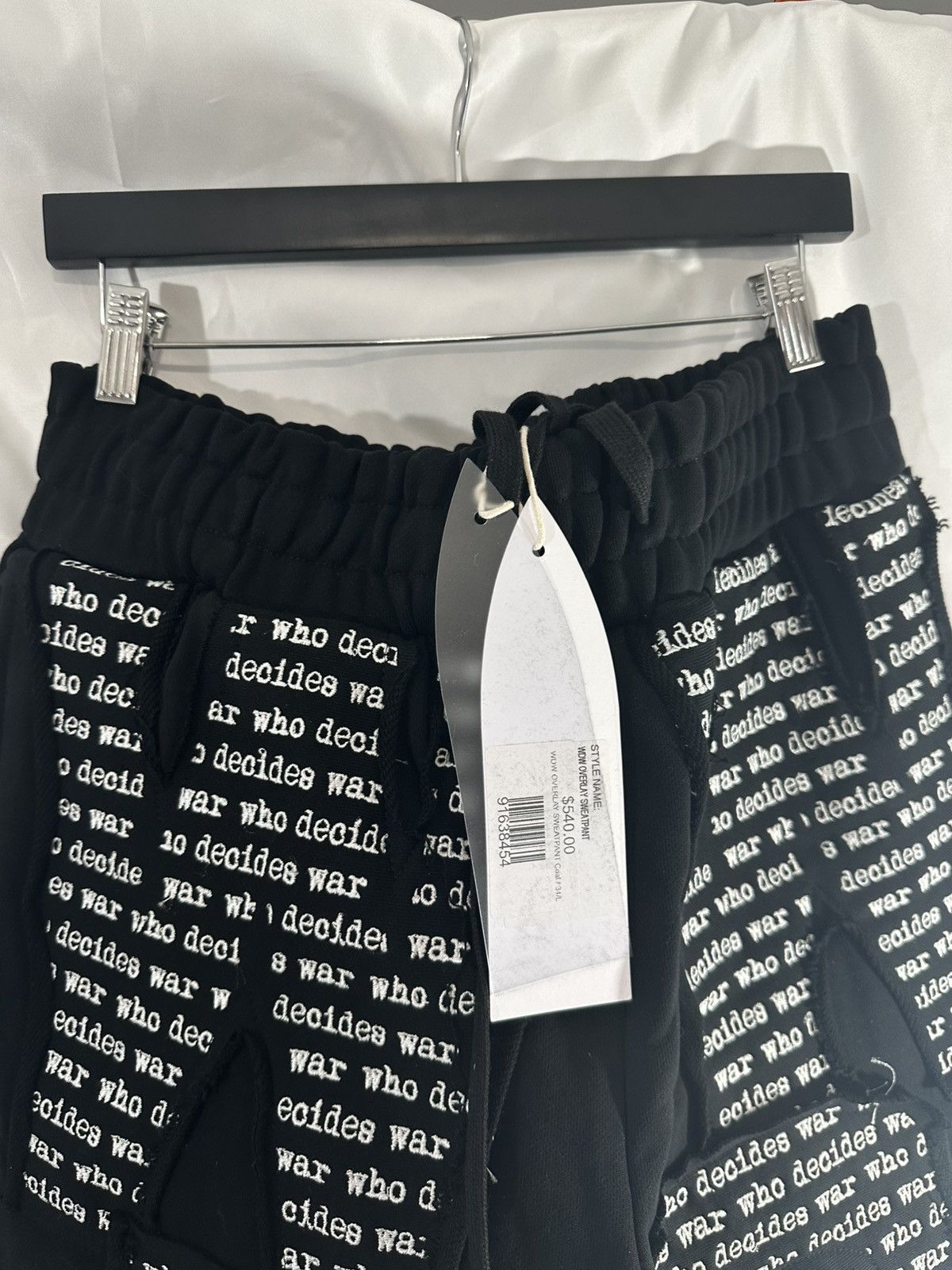 Who Decides War WHO DECIDES WAR SWEATPANTS Size US 34 / EU 50 - 12 Thumbnail