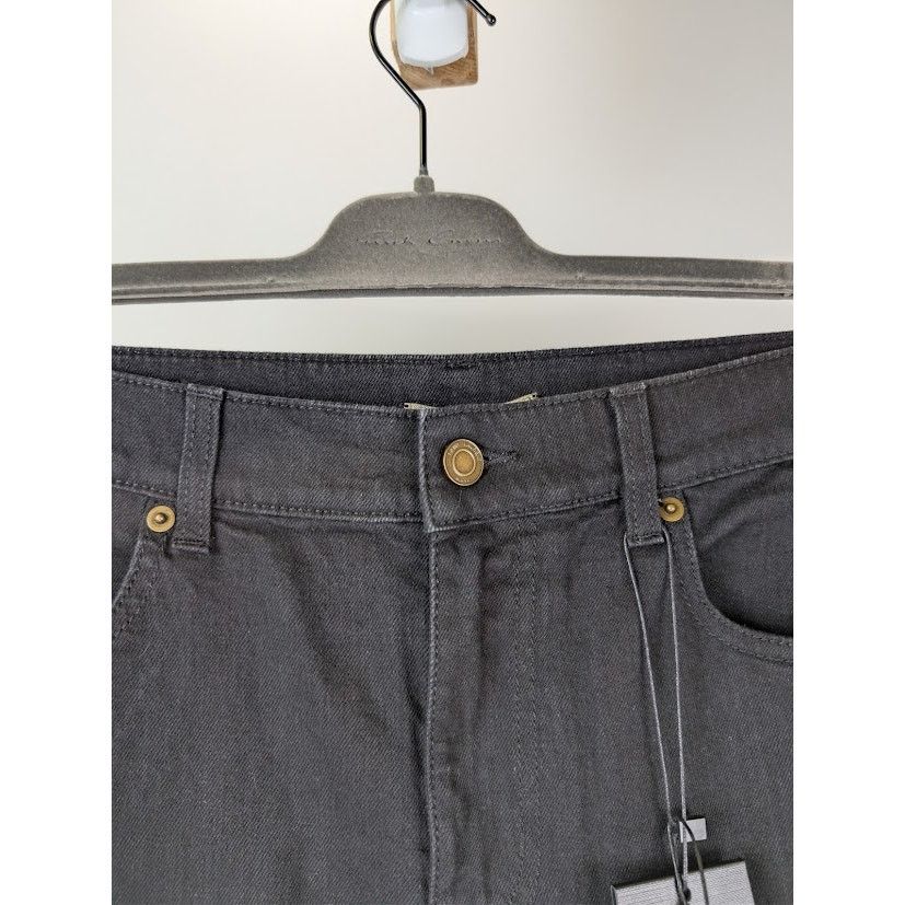 Saint Laurent Paris o1rshd1 Skinny 5 Pockets Low Jean Pants in Black Size US 34 / EU 50 - 7 Thumbnail