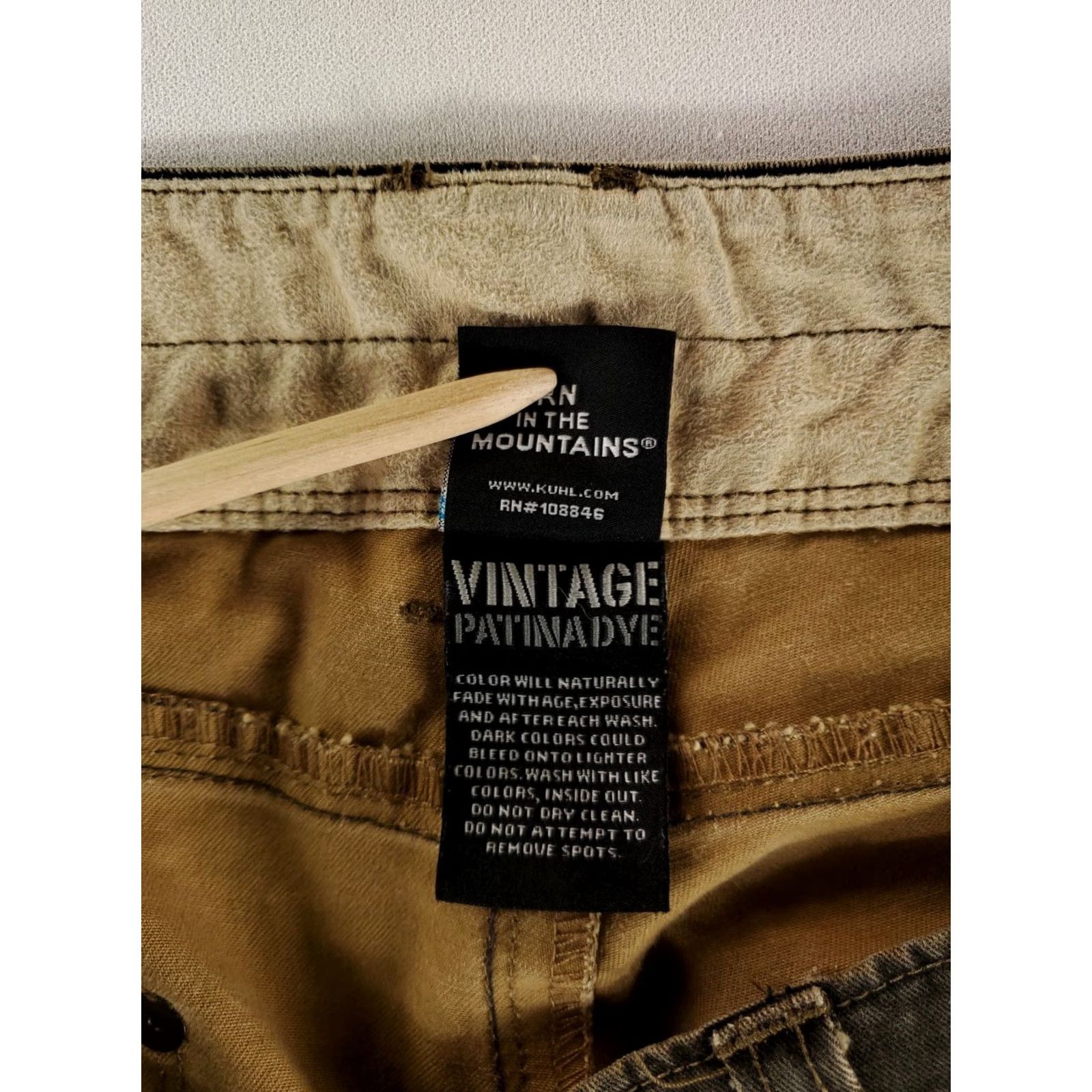 Vintage VINTAGE Kuhl Rydr Jeans Pants Brown Mens 37x31 Inseam 31 Straight Dye Patina 36x32 Actual Mens Clothing Jeans Size US 37 - 7 Thumbnail