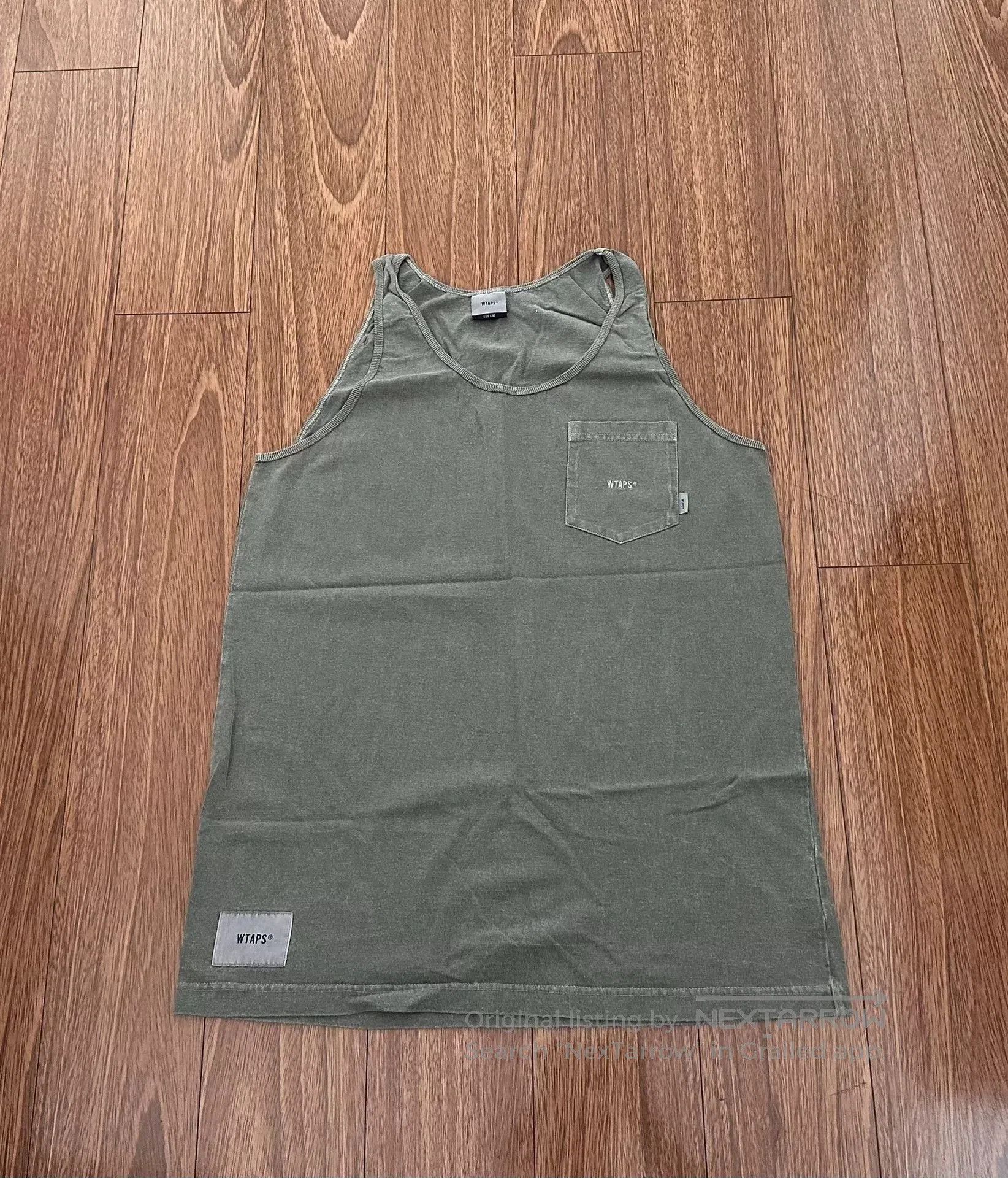 Wtaps WTAPS Cotton Sleeveless Tank Top. Size US M / EU 48-50 / 2 - 1 Thumbnail