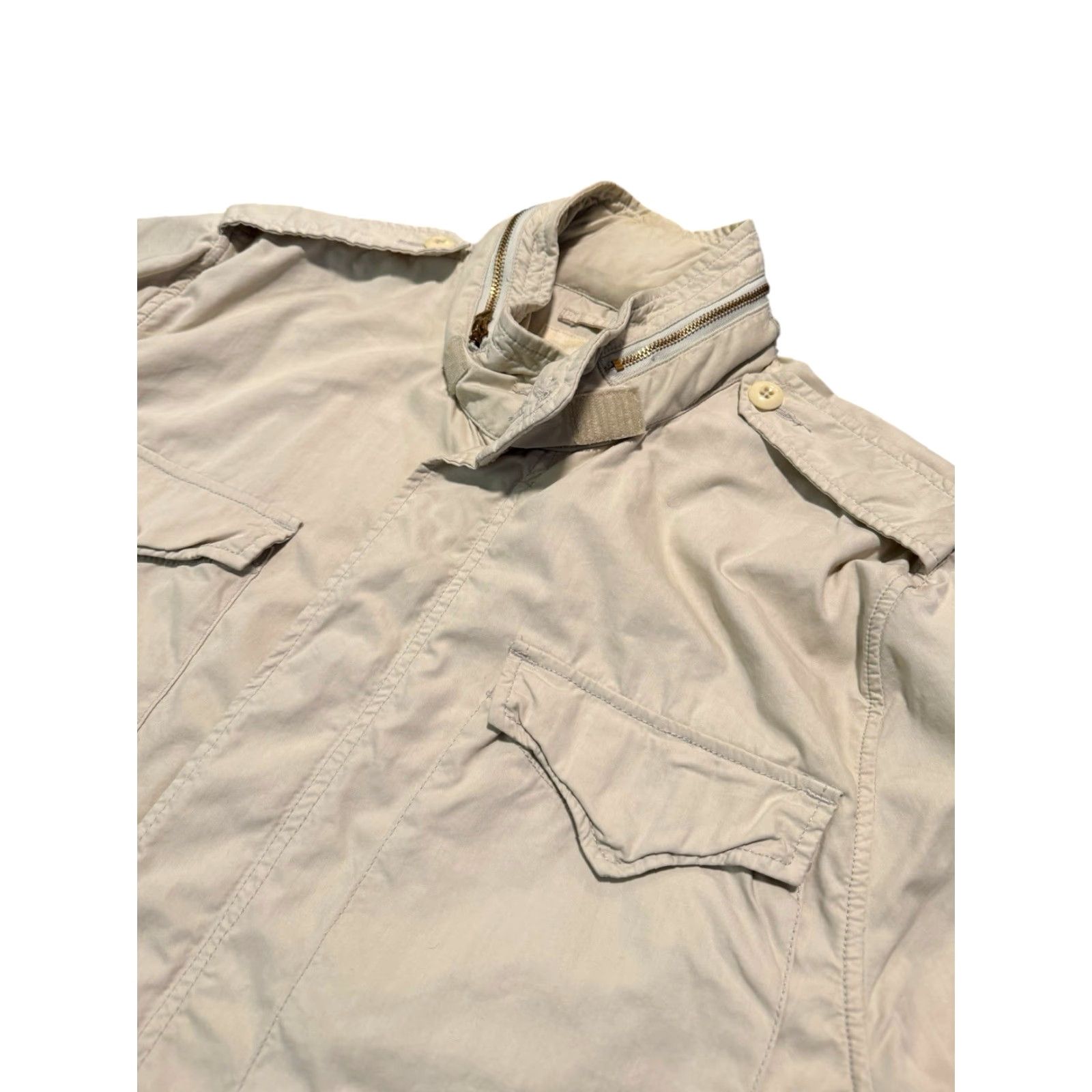Ralph Lauren VINTAGE Ralph Lauren Denim & Supply M-65 Field Jacket XL White Logo Back Military Coat Men Size US XL / EU 56 / 4 - 6 Thumbnail