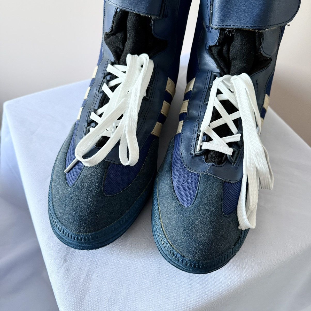 Adidas 80s Adidas Windsurfing Archive Boxing Shoes Boots Y2K Size US 10 / EU 43 - 3 Thumbnail