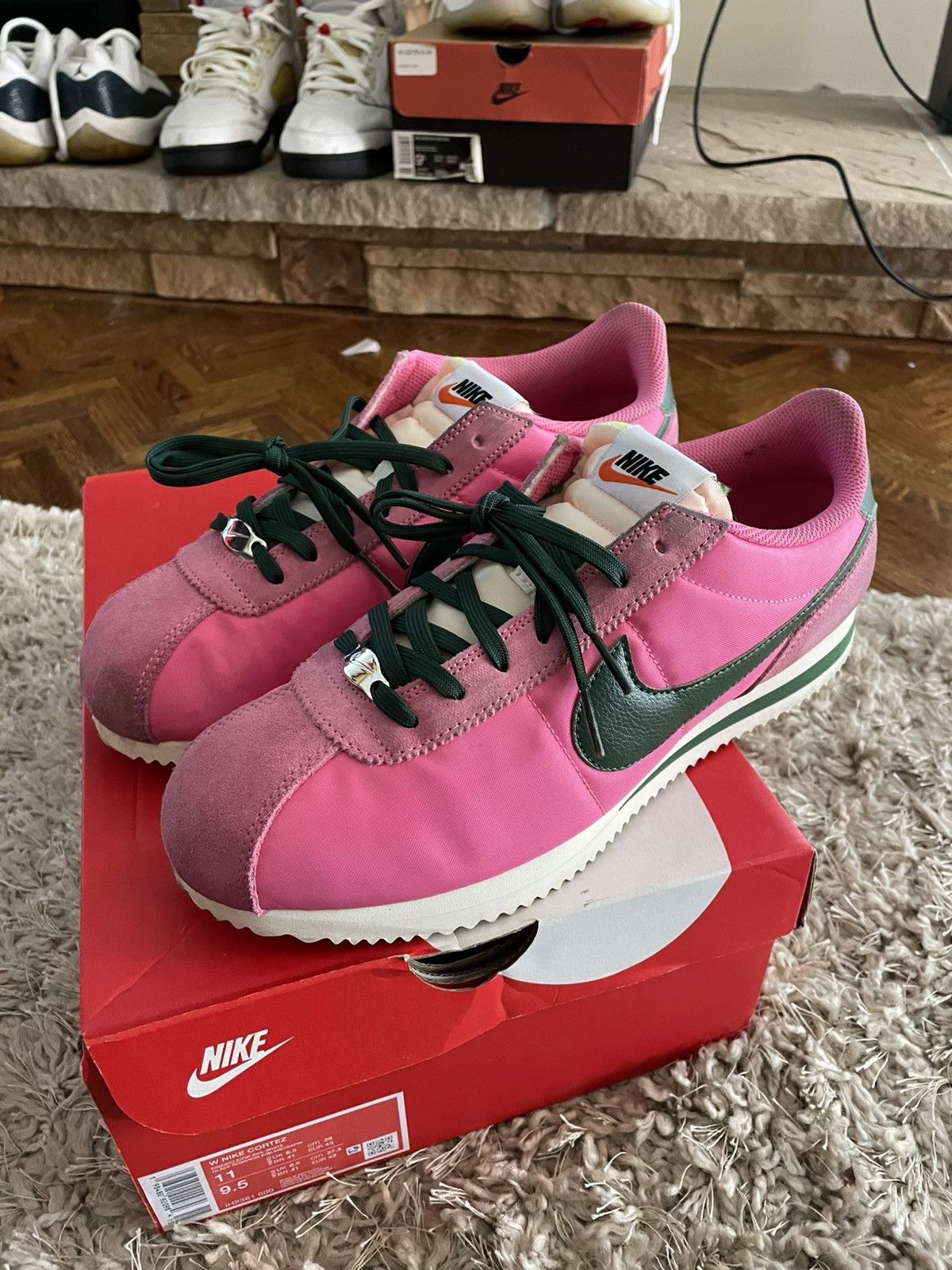 Nike Nike Wmns Cortez ‘ Pinksicle Fir’ Size US 9.5 / EU 42-43 - 1 Thumbnail