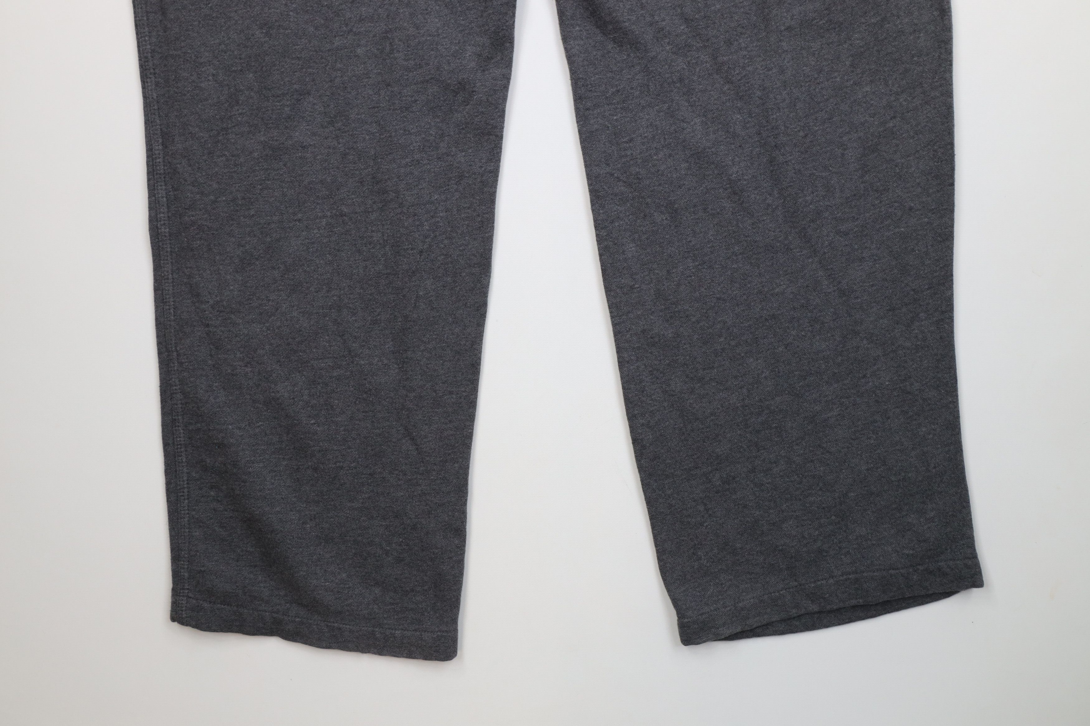 Nike Vintage Y2K Nike Scott Mini Swoosh Wide Leg Sweatpants Gray Size US 38 / EU 54 - 12 Thumbnail