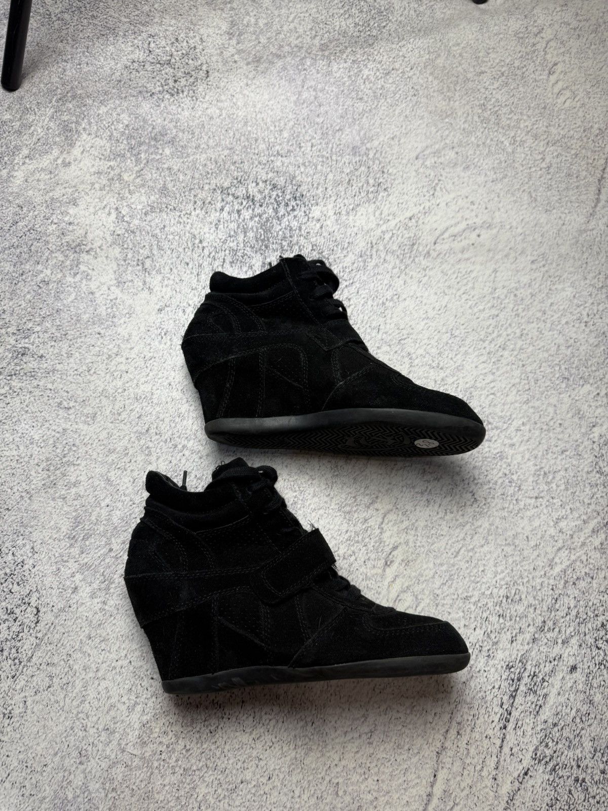 Vintage Isabel Marant Style Hi-Top Sneakers Shoes Y2K Size US 9 / IT 39 - 9 Thumbnail