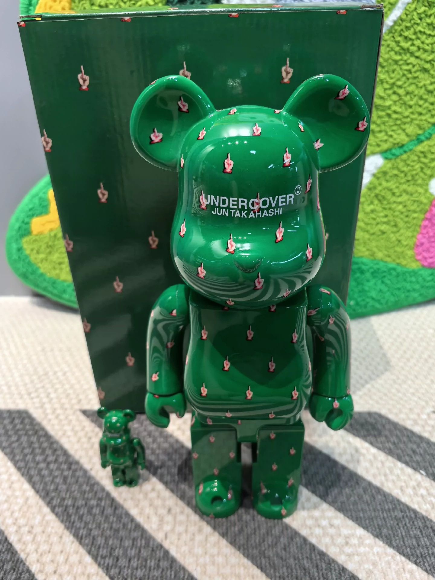 Undercover bearbrick green finger undercover-2508 Size ONE SIZE - 1 Thumbnail