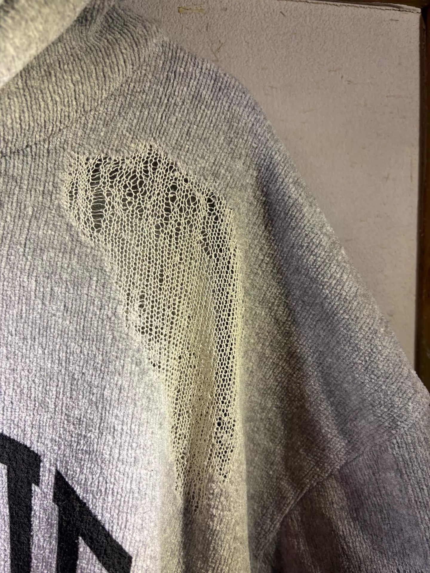 Doublet doublet HOODIE cutout destroyed L Size US L / EU 52-54 / 3 - 4 Thumbnail