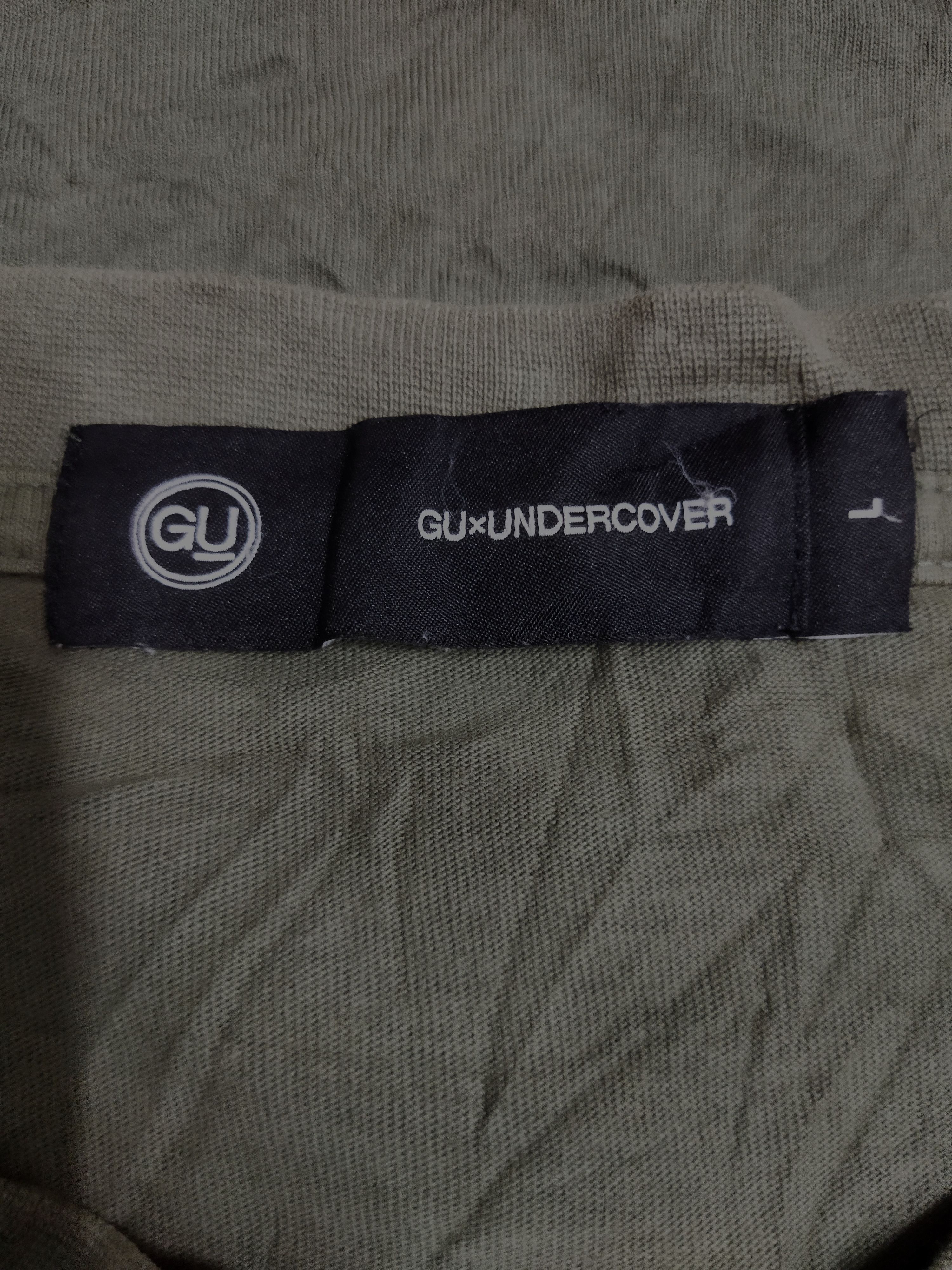GU × Undercover Gu x Undercover Tee Size US XL / EU 56 / 4 - 3 Thumbnail