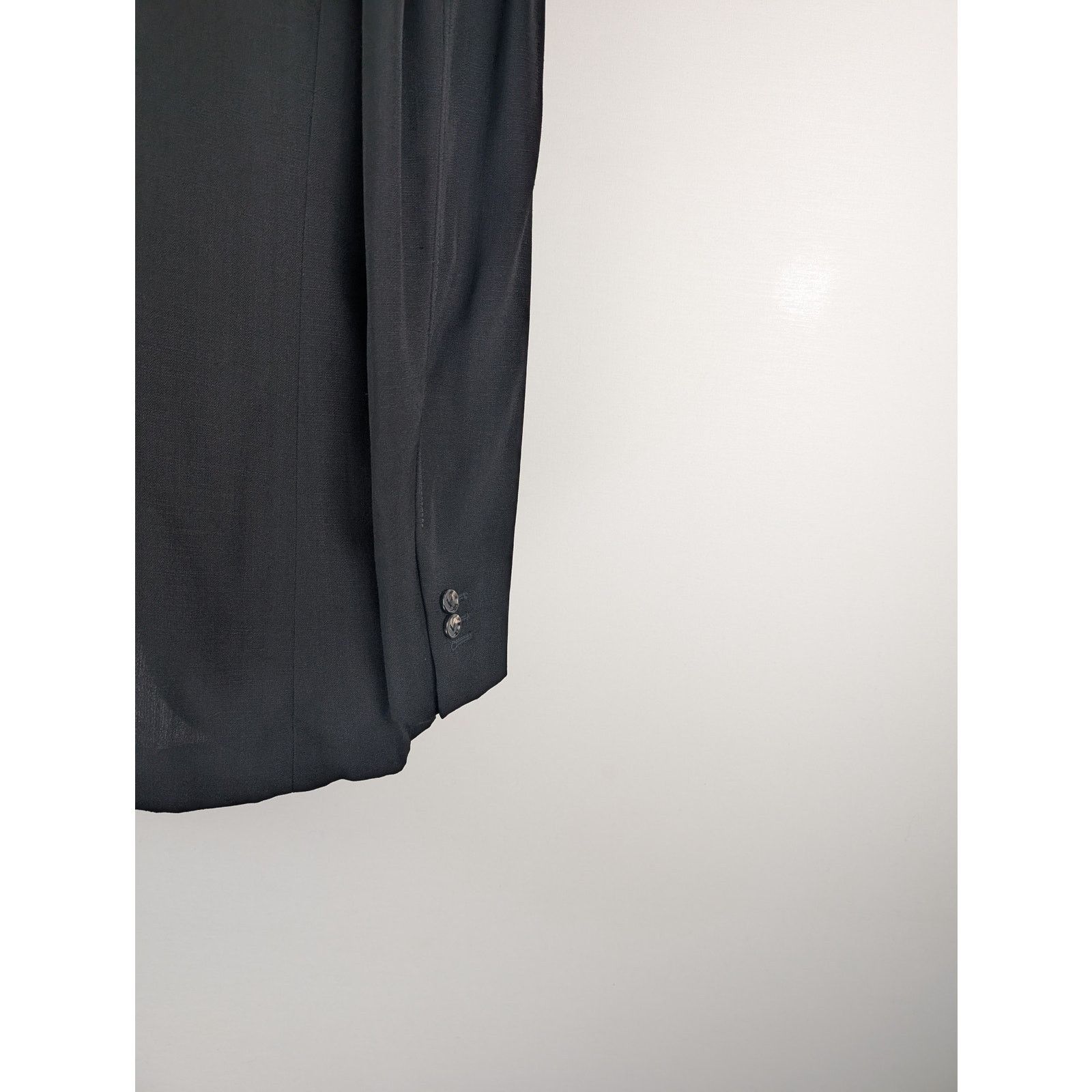 Bottega Veneta o1rshd1 Grainy Viscose Silk Jacket in Black Size US M / EU 48-50 / 2 - 9 Thumbnail