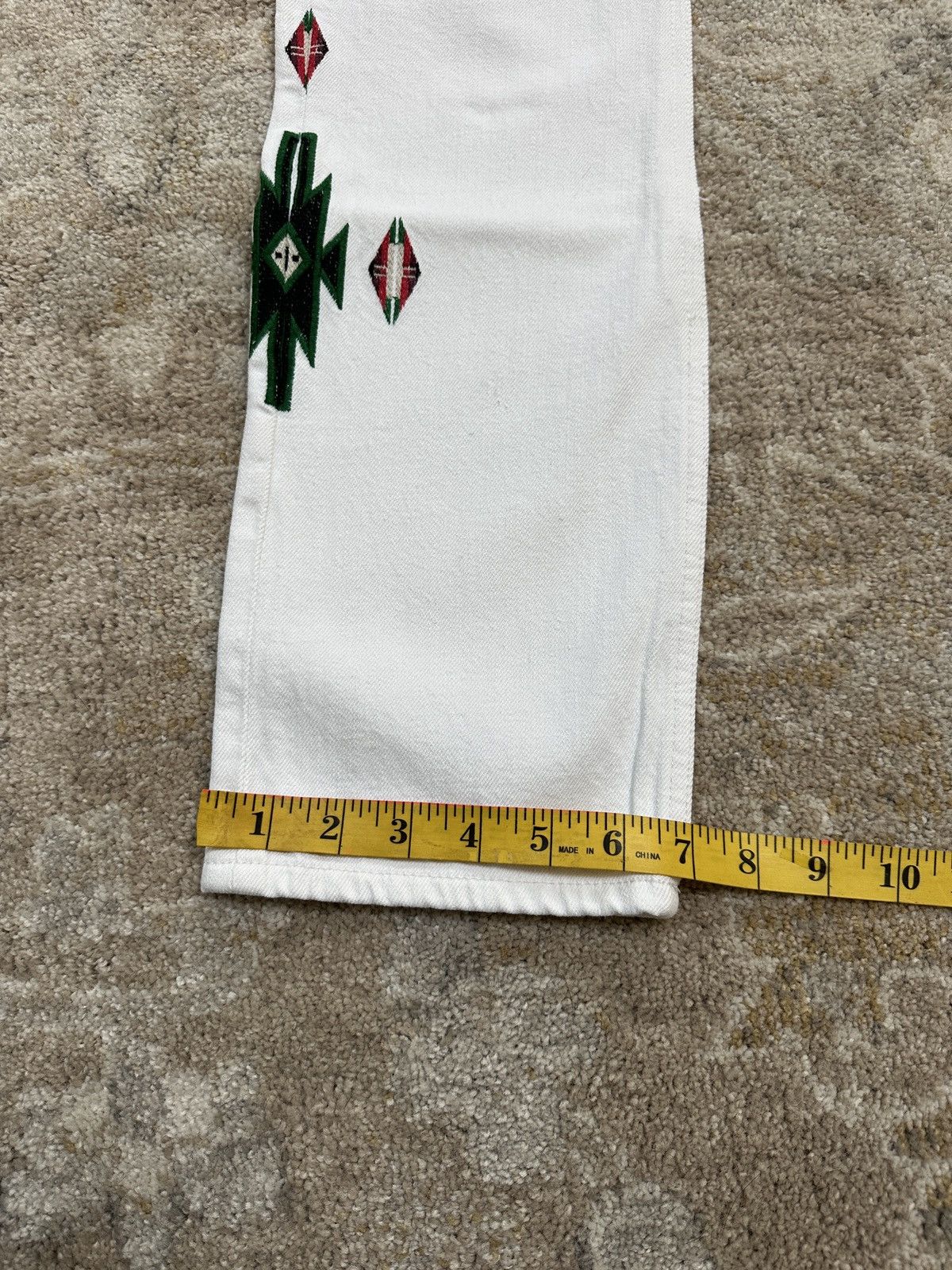 Isabel Marant Navajo Native Embroidered Denim Size US 30 / EU 46 - 11 Thumbnail