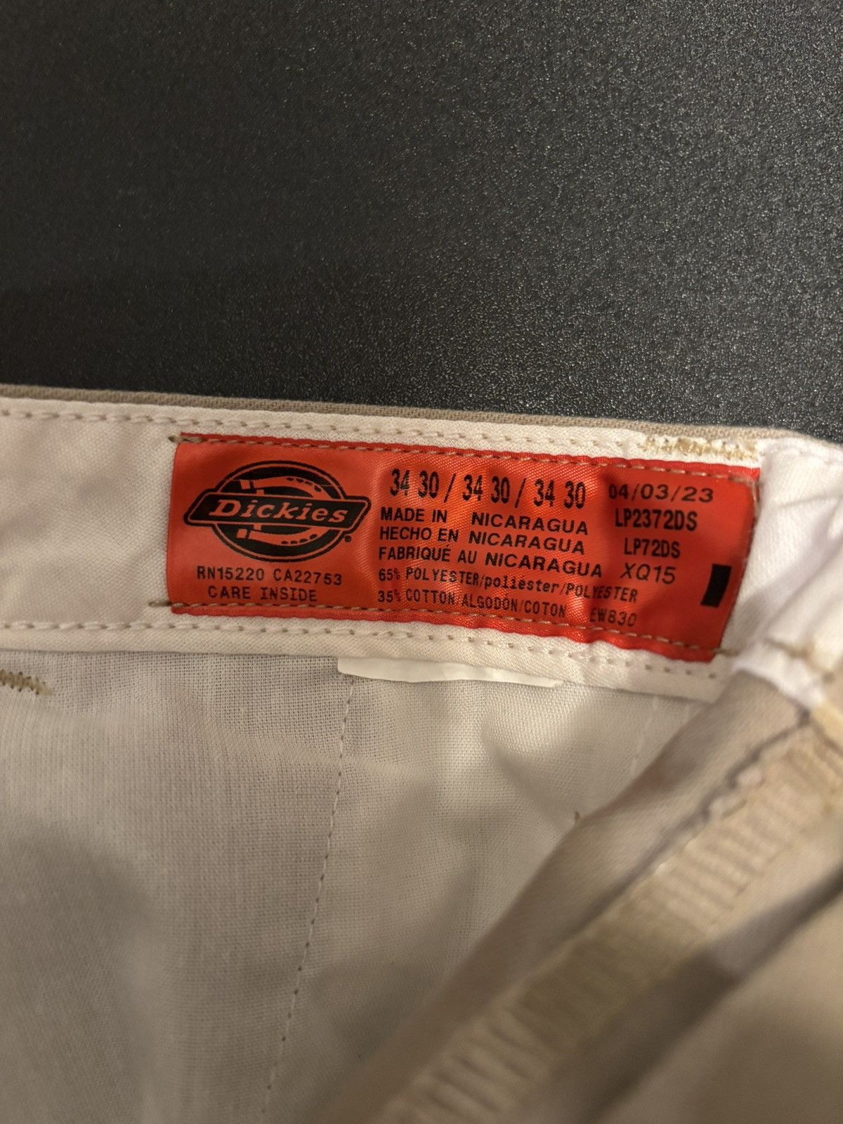 Dickies Dickies Cargo Pants (34x30) Size US 34 / EU 50 - 4 Thumbnail