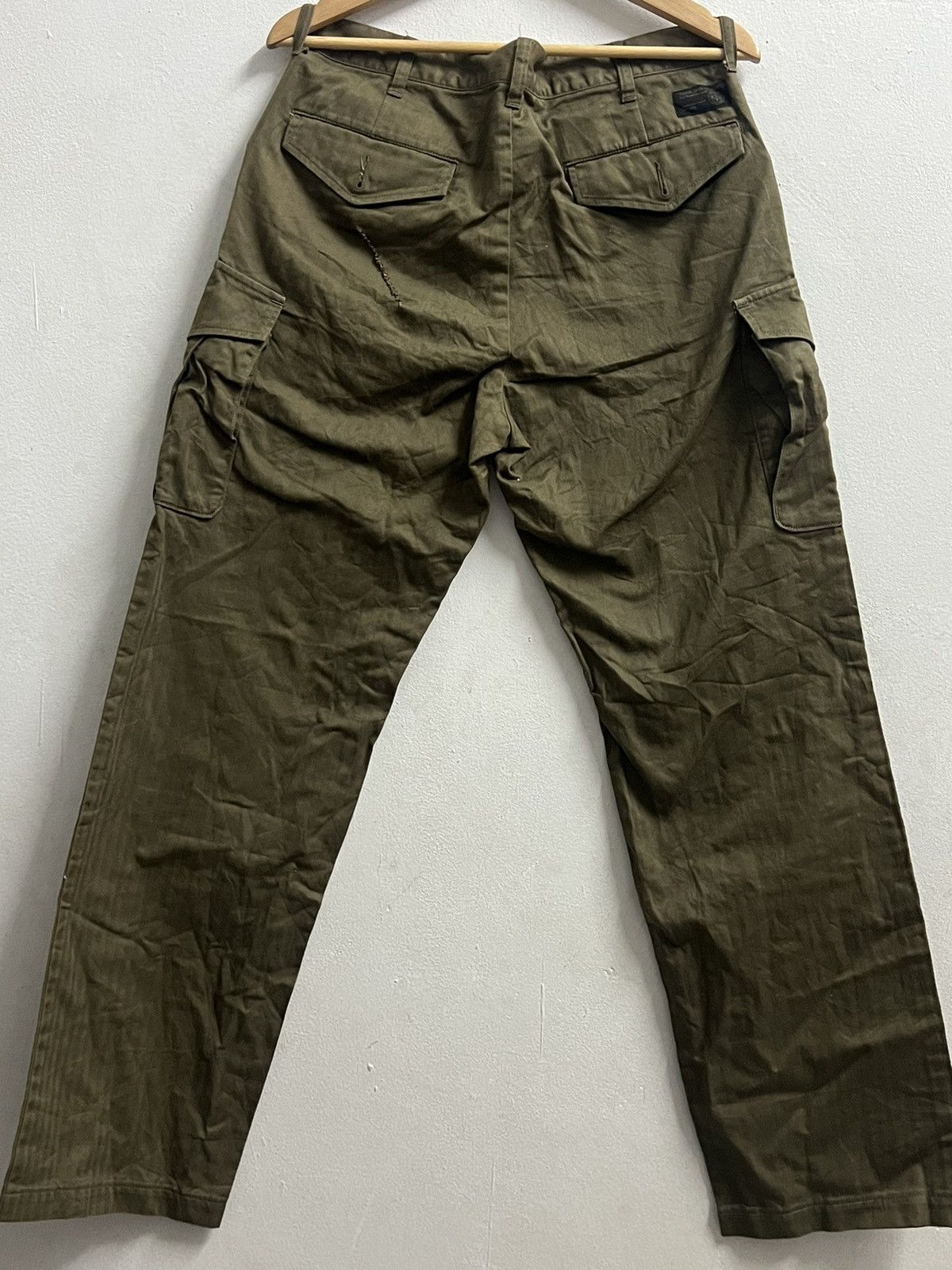 Japanese Brand Black rebel tactical pants Japan rare designer for sample Size US 32 / EU 48 - 2 Thumbnail