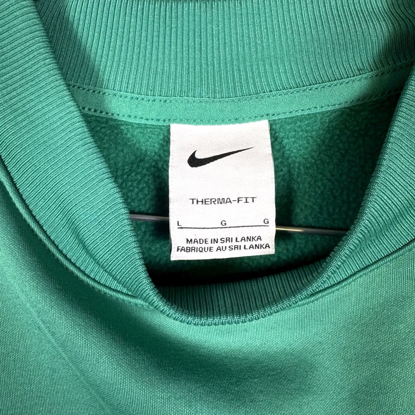 Nike Nike Sweatshirt Mens L Logo Tape Center Swoosh Pullover Therma-Fit Tech DQ5513 Size US L / EU 52-54 / 3 - 7 Thumbnail