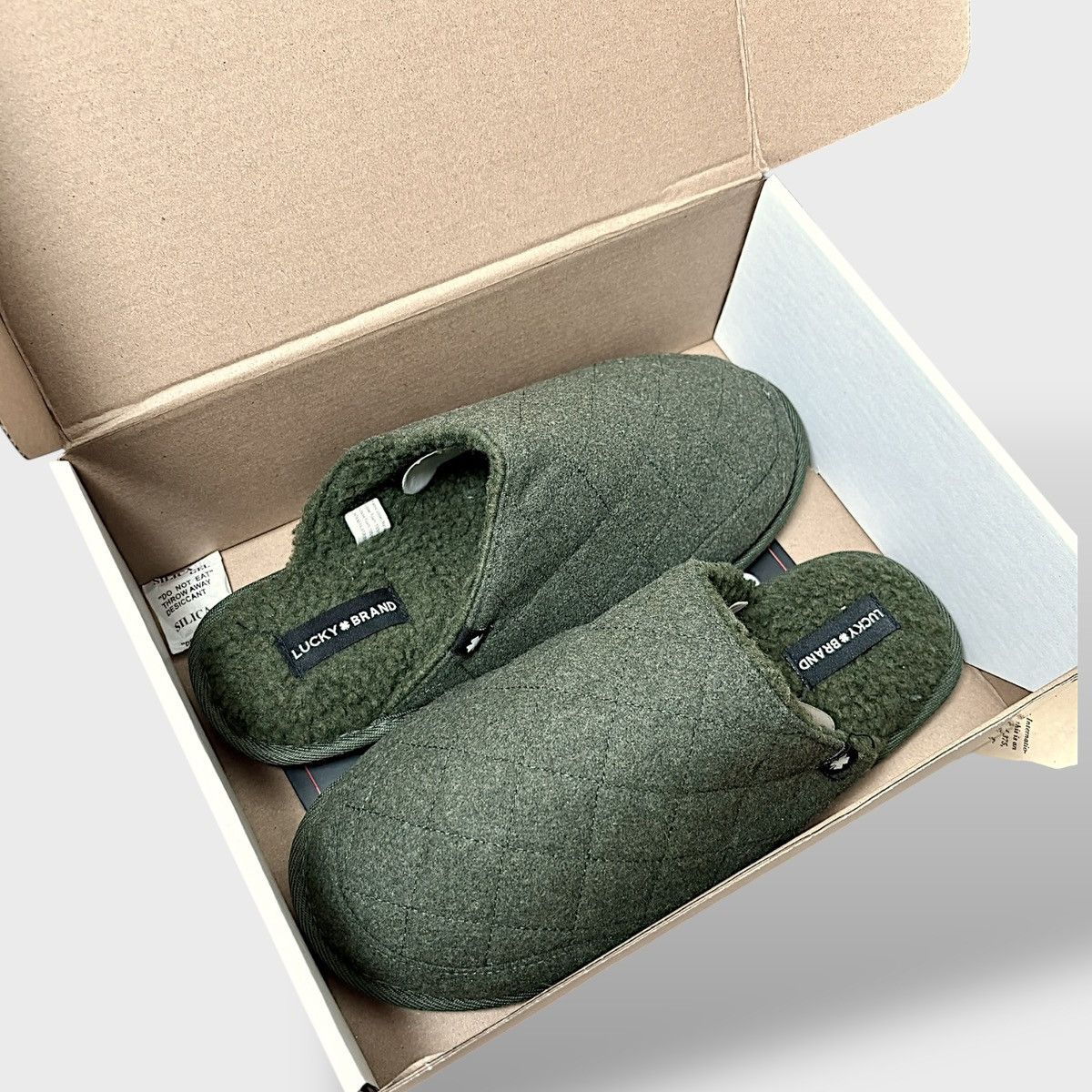 Lucky Brand Lucky Brand Green Slippers Mens 7-8, Women’s 8.5-9.5 Size US 8.5 / IT 38.5 - 6 Thumbnail