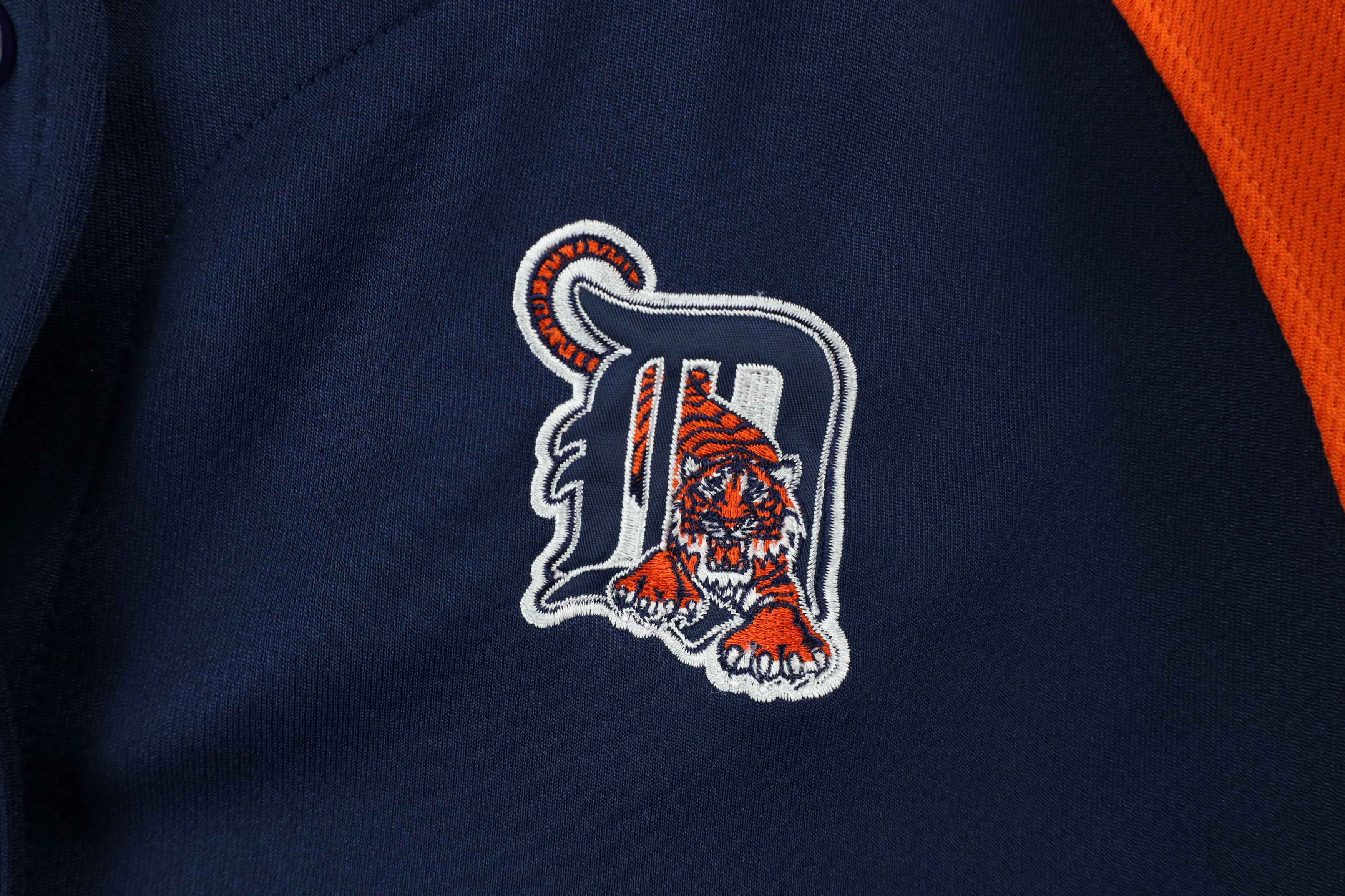 Nike × Vintage Vintage Nike Mini Swoosh Detroit Tigers Baseball Jersey Size XXL / US 16-18 / IT 52-54 - 5 Thumbnail
