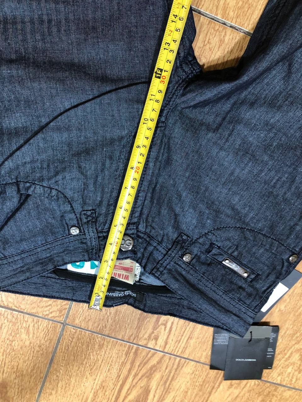 Dolce & Gabbana DOLCE & GABBANA Jeans Cotton Stretch Denim Size US 31 - 8 Thumbnail