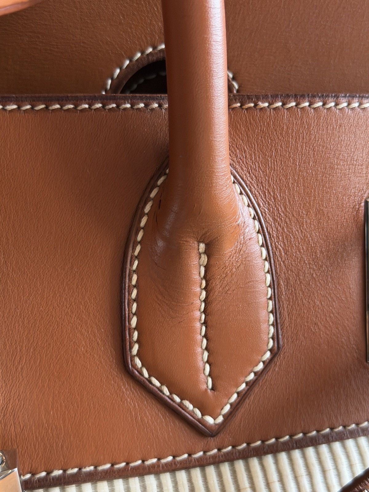 Hermes Hermès HAC 45 Crinoline Barenia Leather Size ONE SIZE - 13 Thumbnail