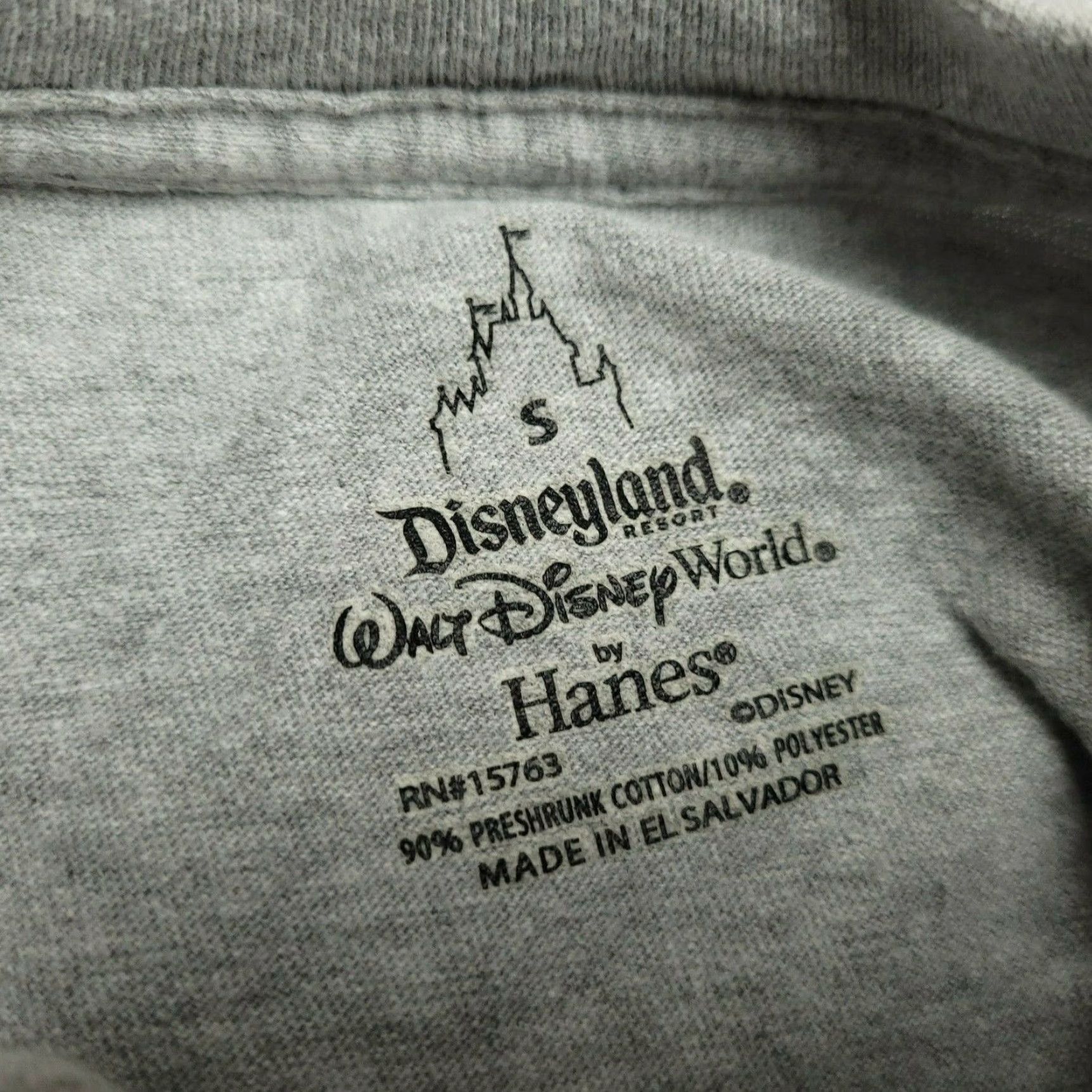 Disney VINTAGE Disney Disneyland Park Hopper Map Mickey Goofy Pluto Donald T-Shirt Adult Small Gray Crew Neck Short Sleeve Unisex Size US S / EU 44-46 / 1 - 7 Thumbnail