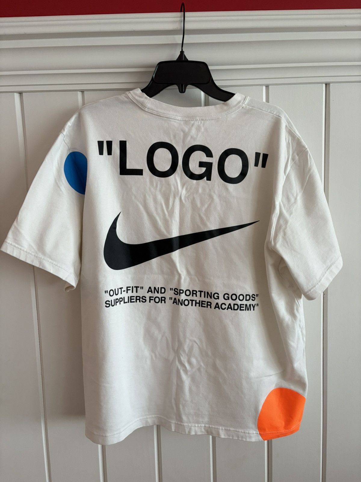 Nike × Off-White Nike Lab x OFF-WHITE Mercurial NRG X Tee Size US L / EU 52-54 / 3 - 2 Thumbnail