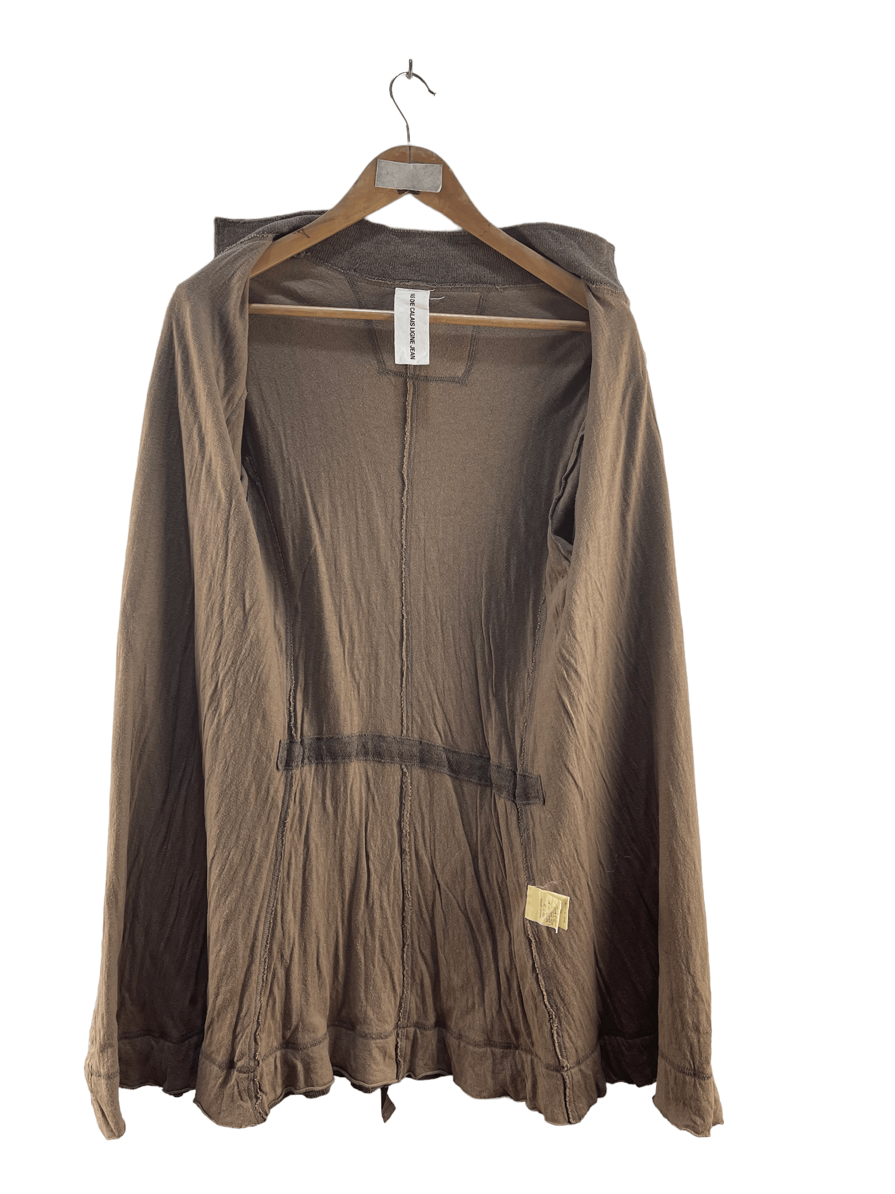 Pas de Calais Pas De Calais Ligne Jean Cardigan Size XS / US 0-2 / IT 36-38 - 3 Thumbnail